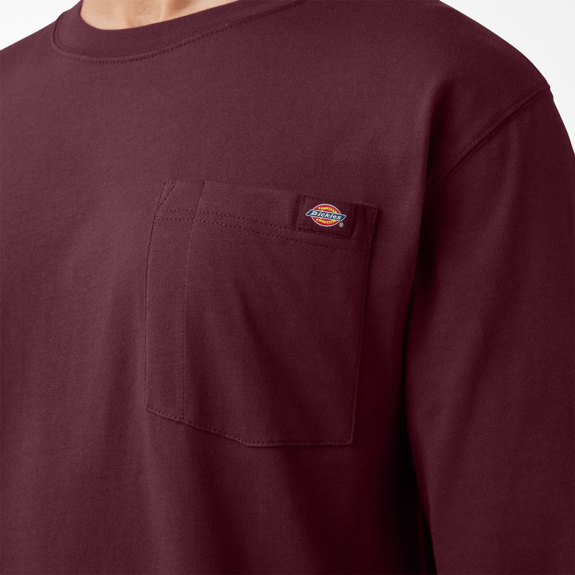 Logo Graphic Long Sleeve Pocket T-Shirt