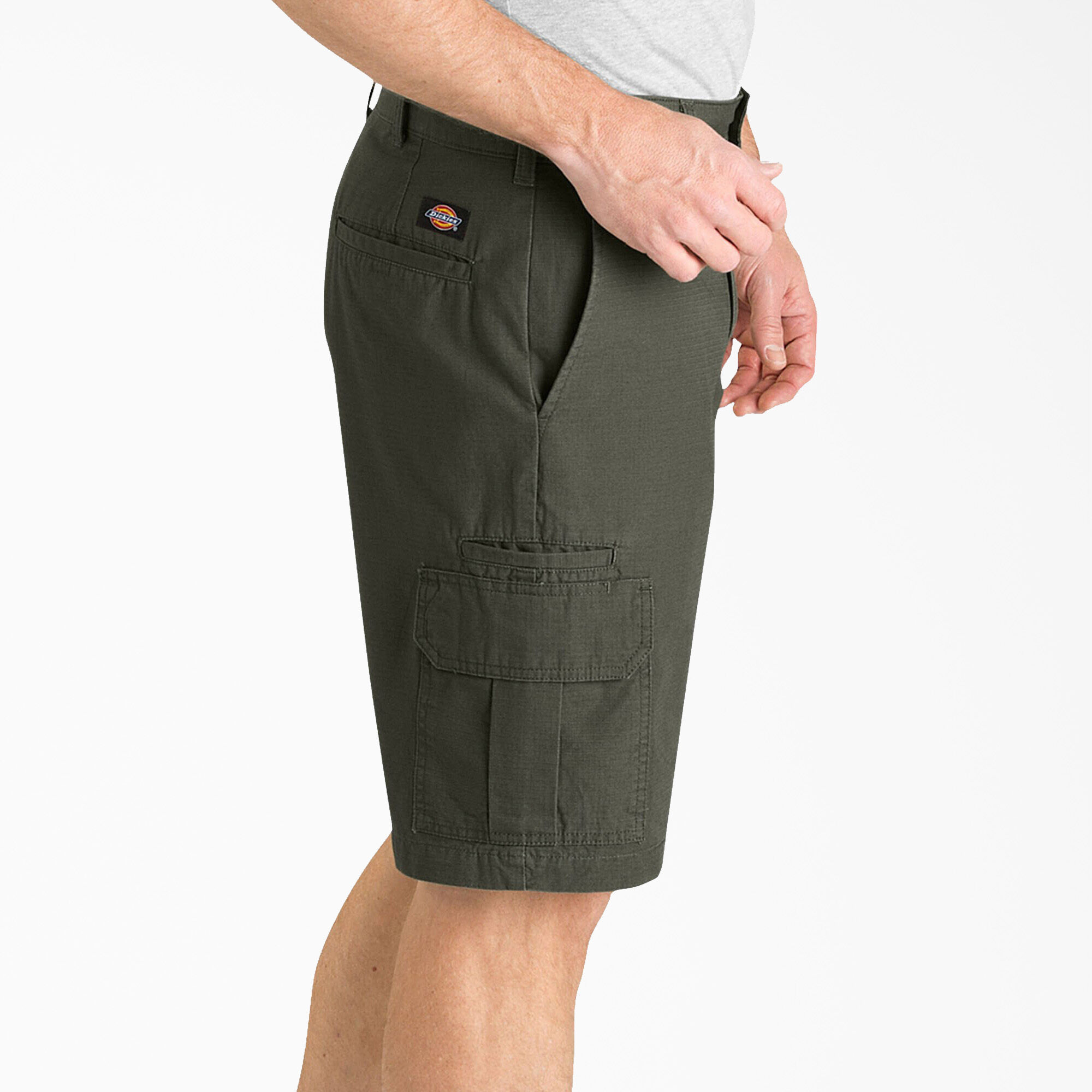 Relaxed Fit Ripstop Cargo Shorts, 11