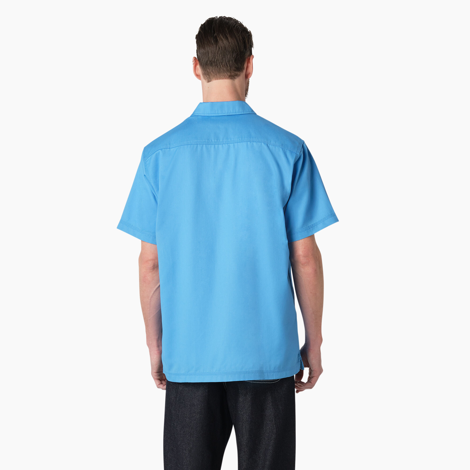Madras Short Sleeve Work Shirt