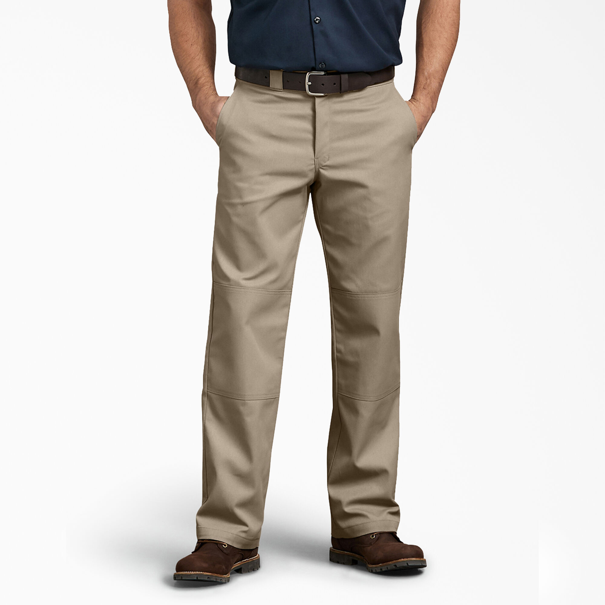 Relaxed Fit Double Knee Work Pants