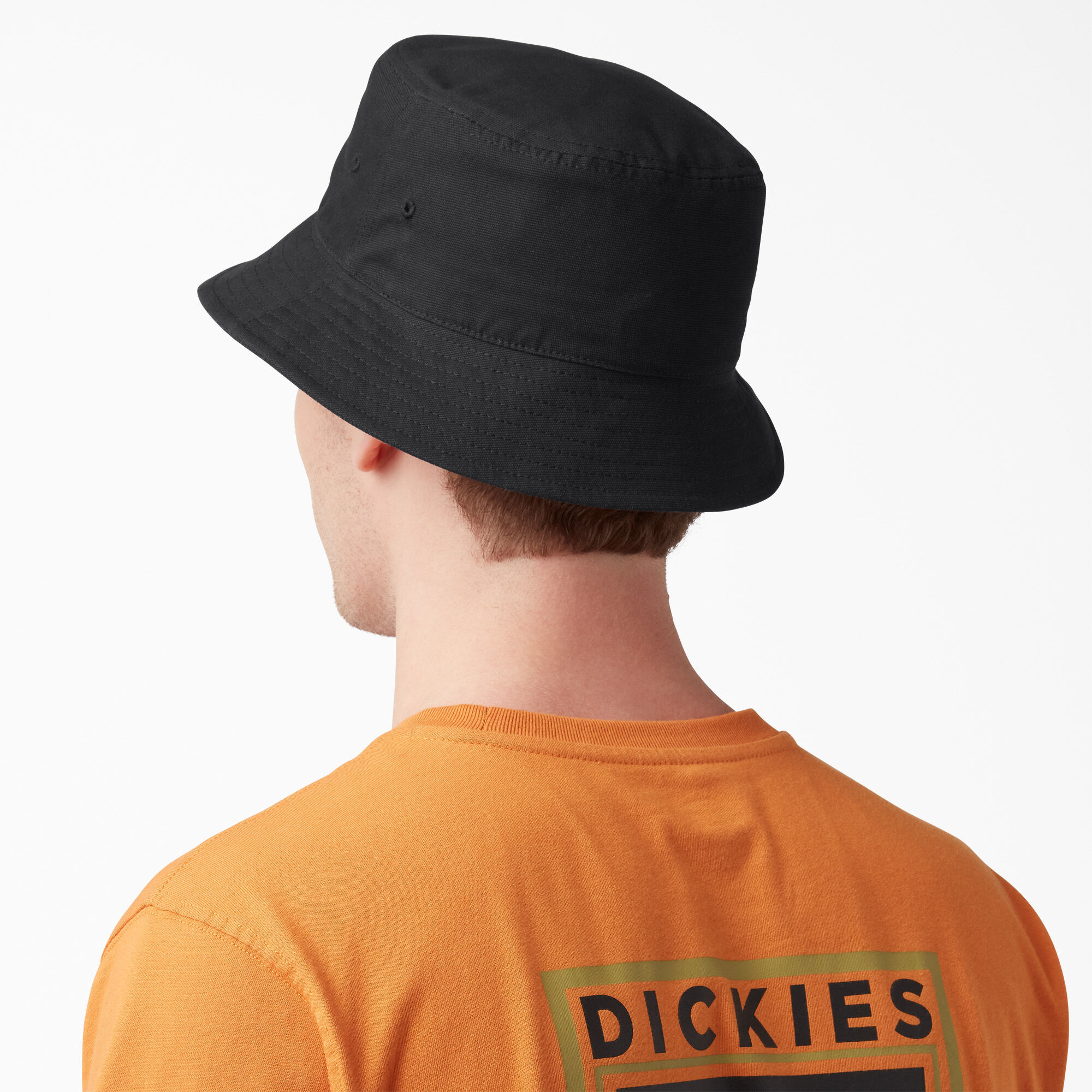 Script Logo Canvas Bucket Hat