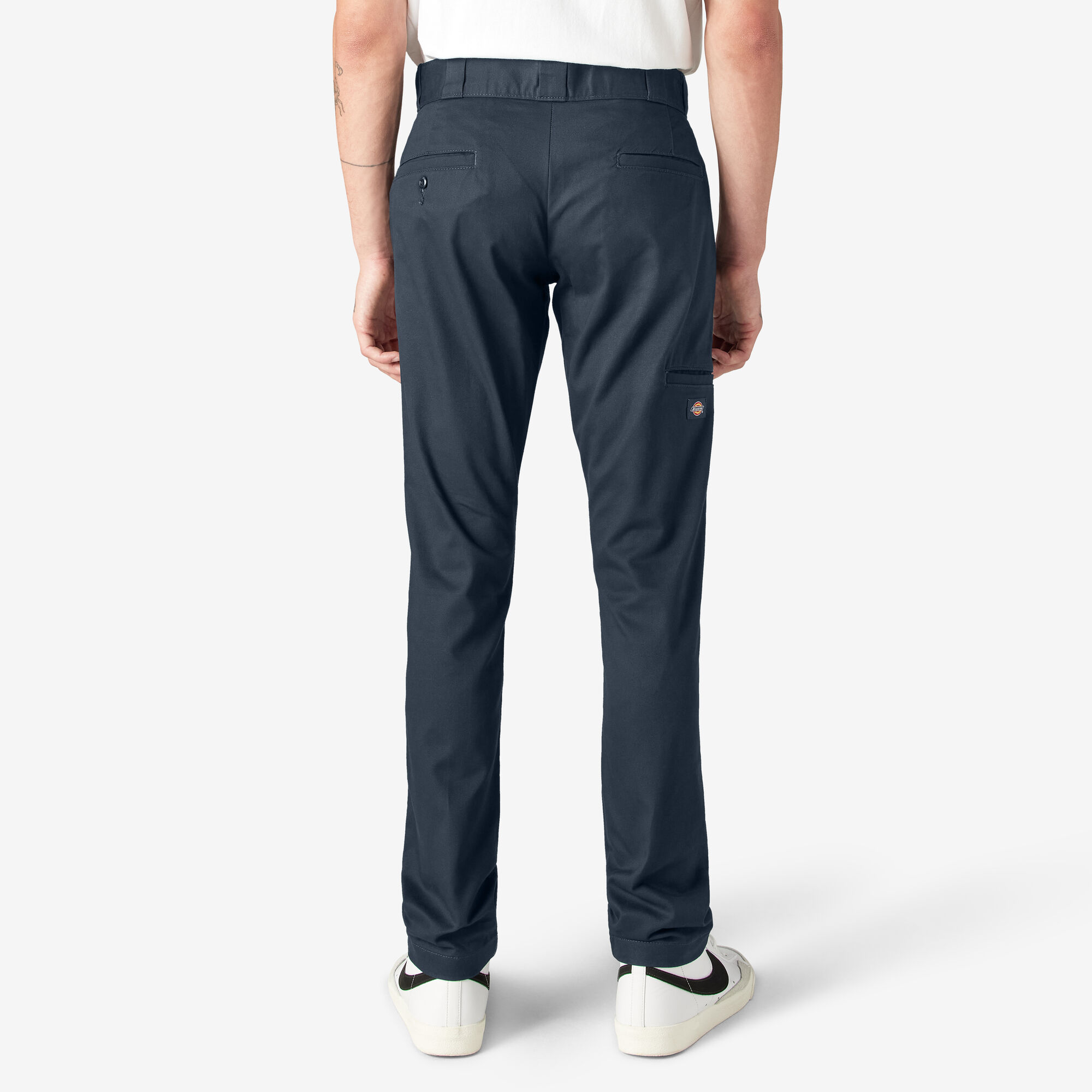 Skinny Fit Double Knee Work Pants