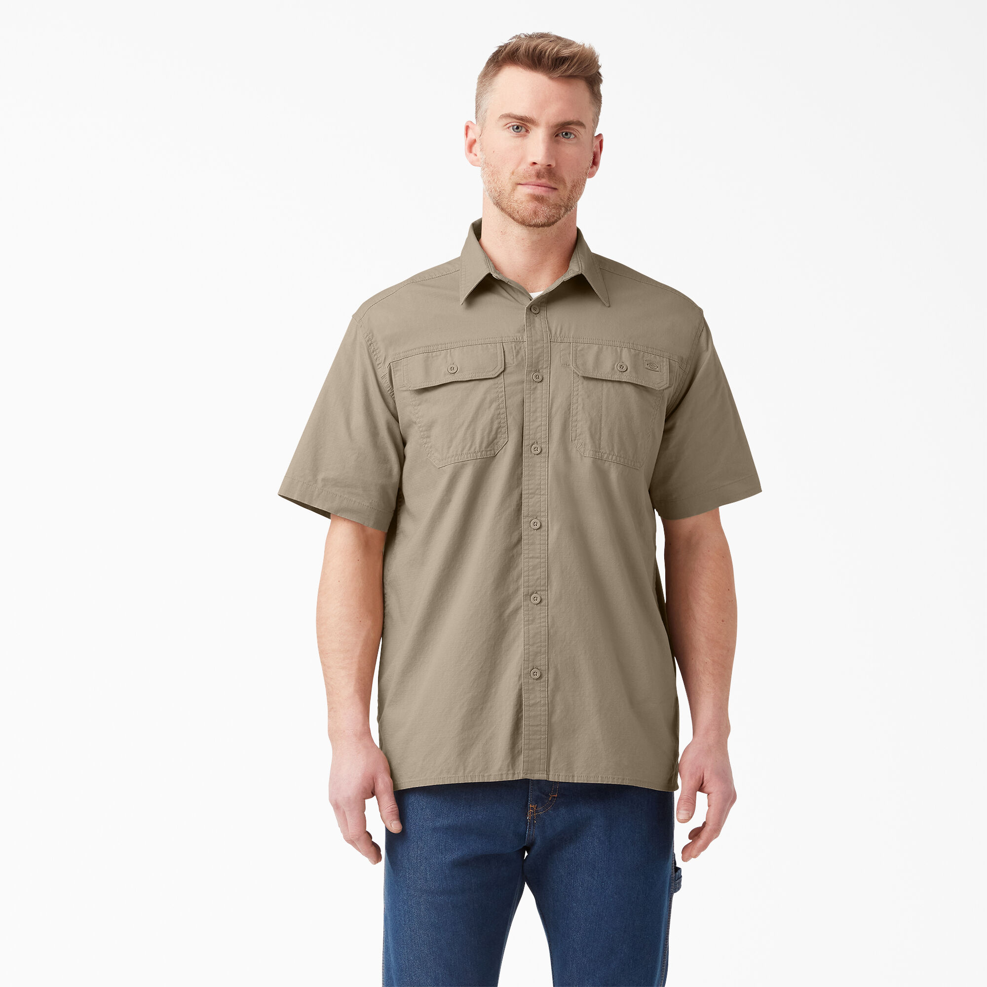 Short Sleeve Ripstop Work Shirt