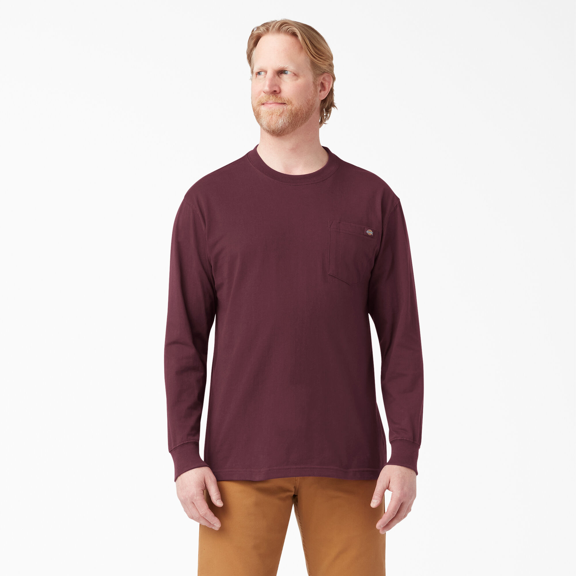 Heavyweight Long Sleeve Pocket T-Shirt