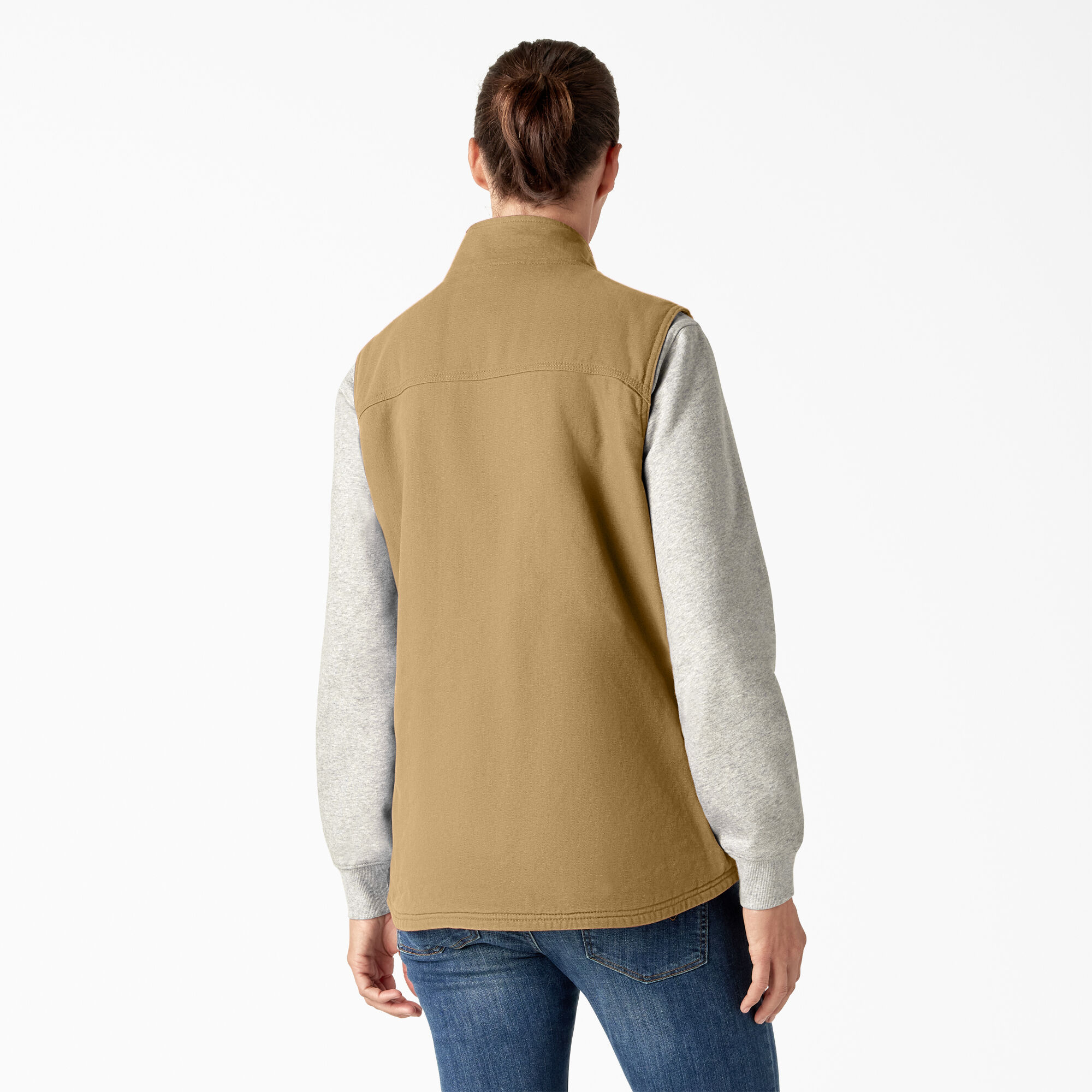 Women's Fleece Lined Duck Canvas Vest