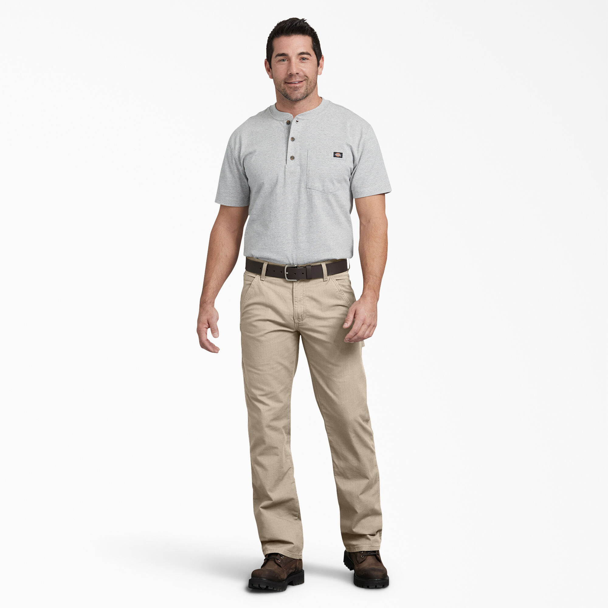 FLEX Regular Fit Ripstop Carpenter Pants, Rinsed Desert Sand