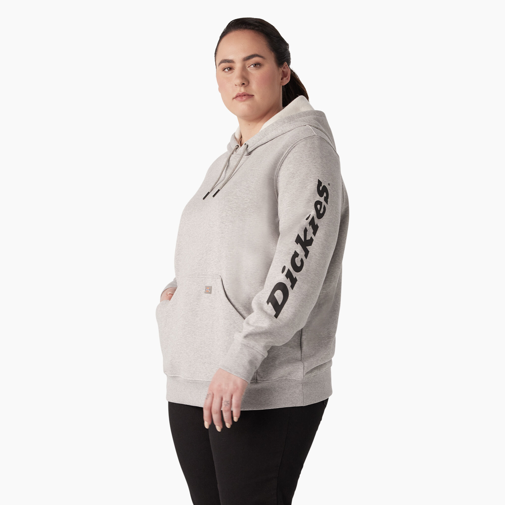 Women's Plus Heavyweight Logo Sleeve Pullover