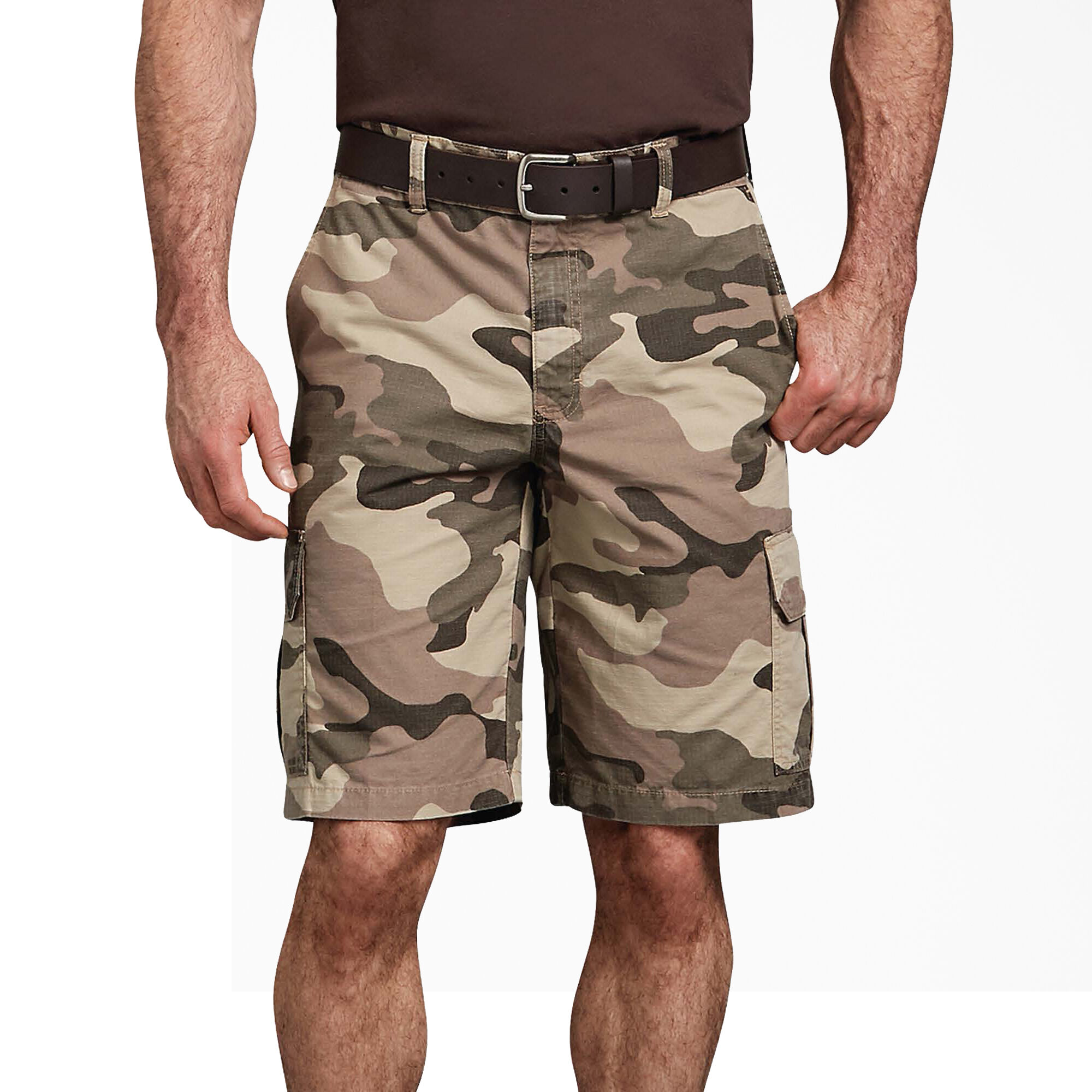 Relaxed Fit Ripstop Cargo Shorts, 11