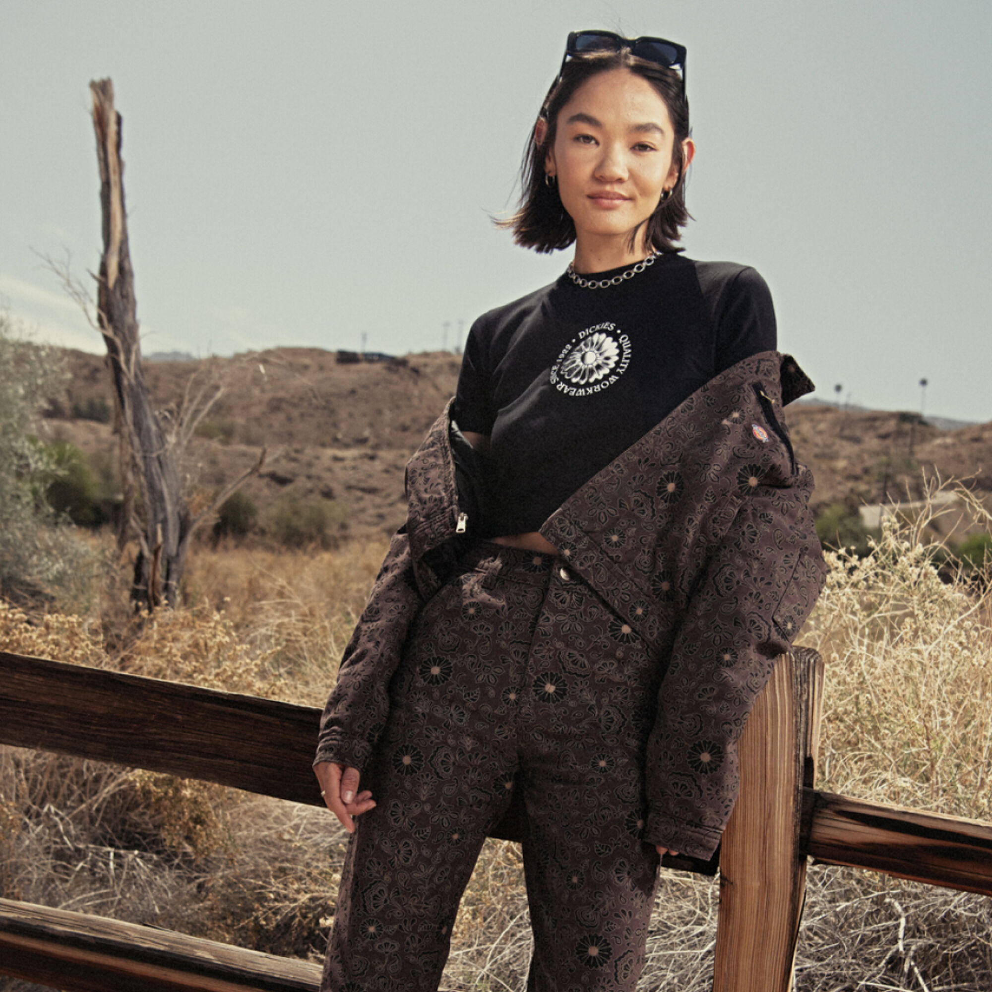 Women's Garden Plain Cropped T-Shirt