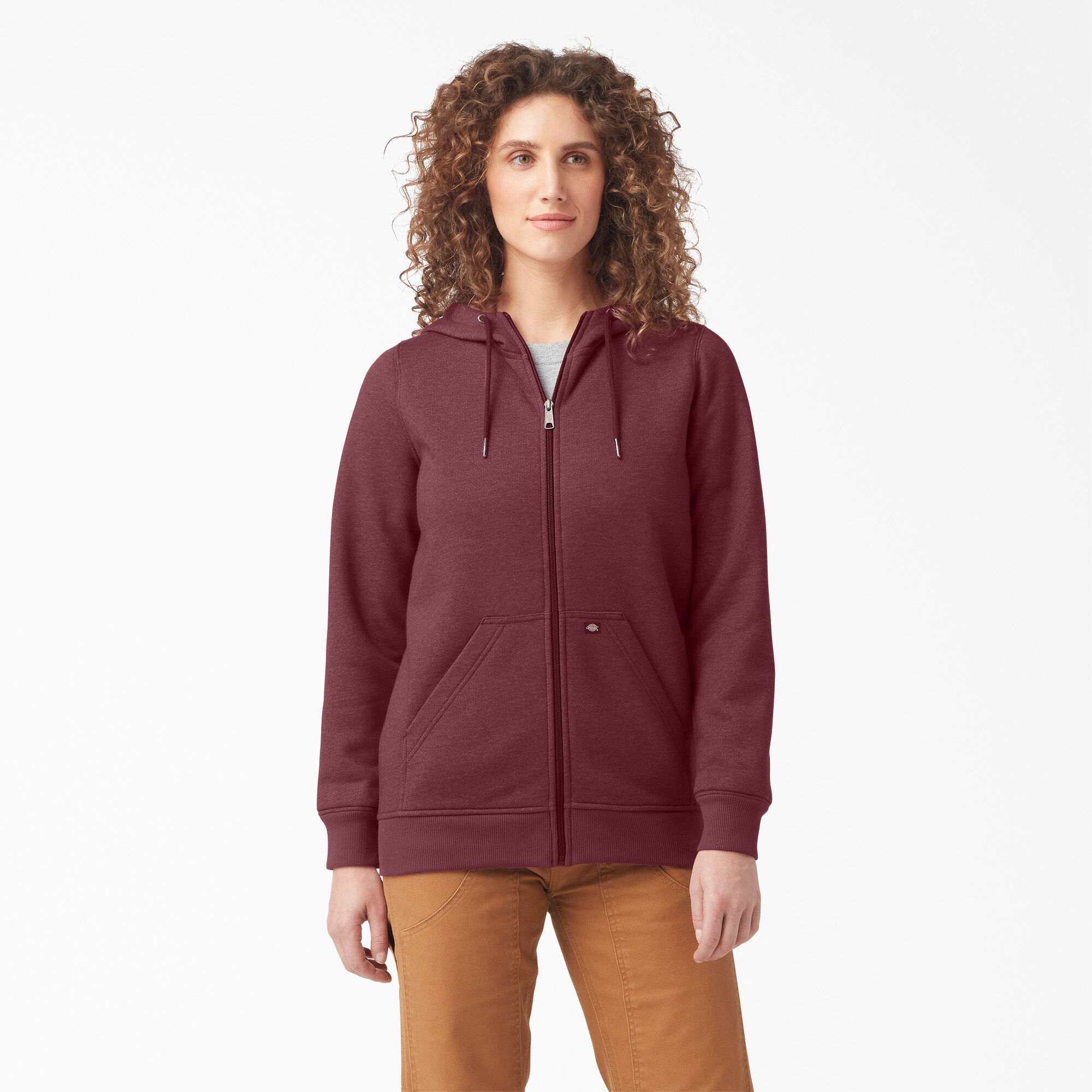Women's Heavyweight Full-Zip Fleece Hoodie