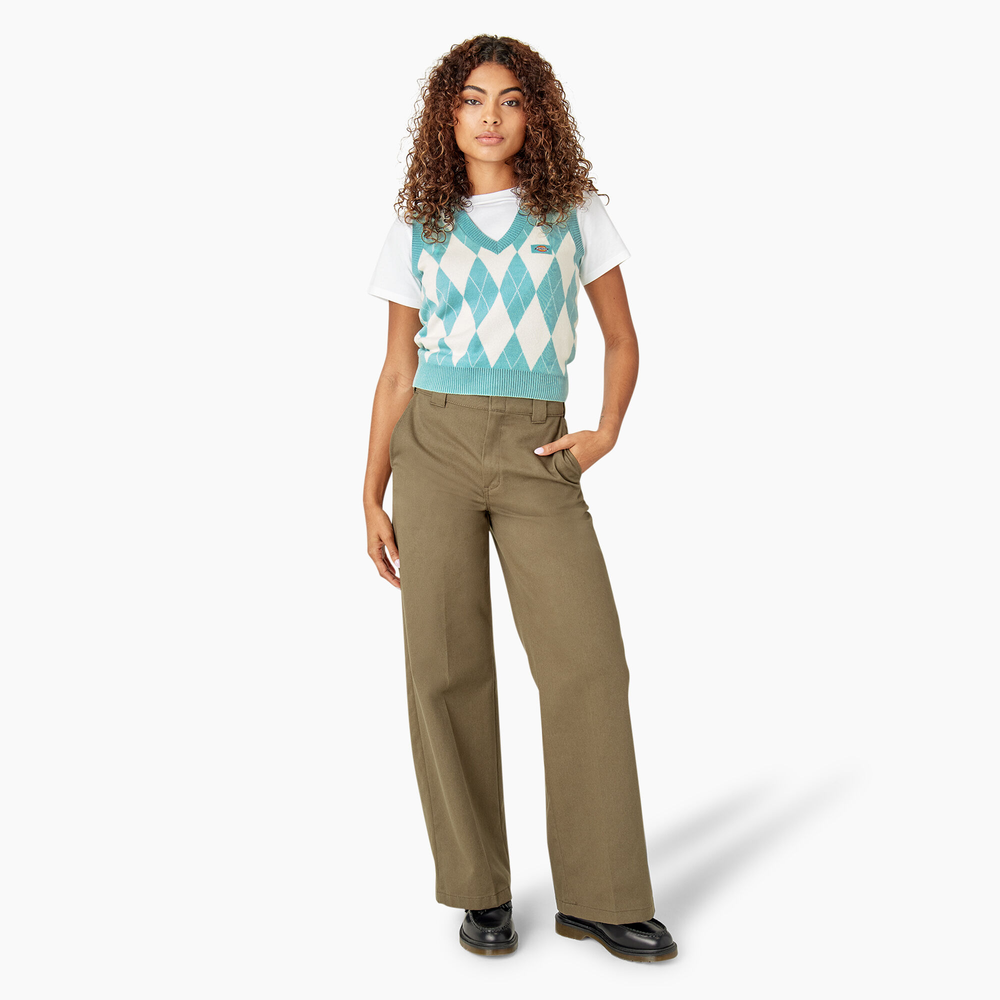 Women’s Argyle Sweater Vest