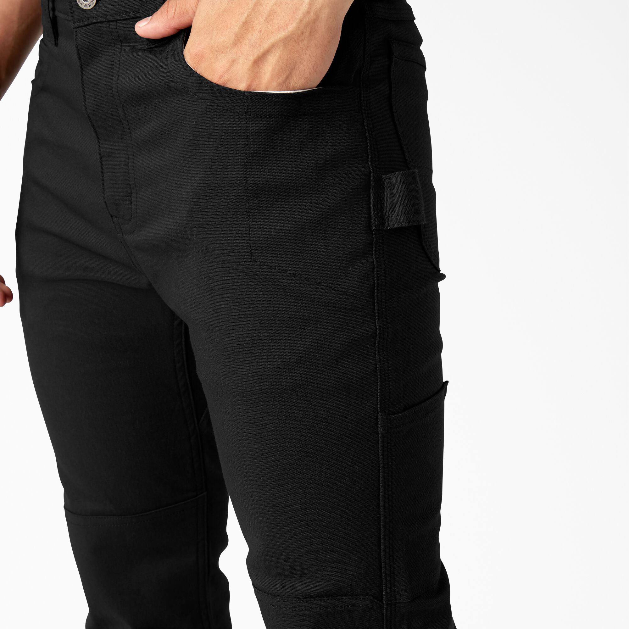 Slim Fit Duck Canvas Double Knee Pants