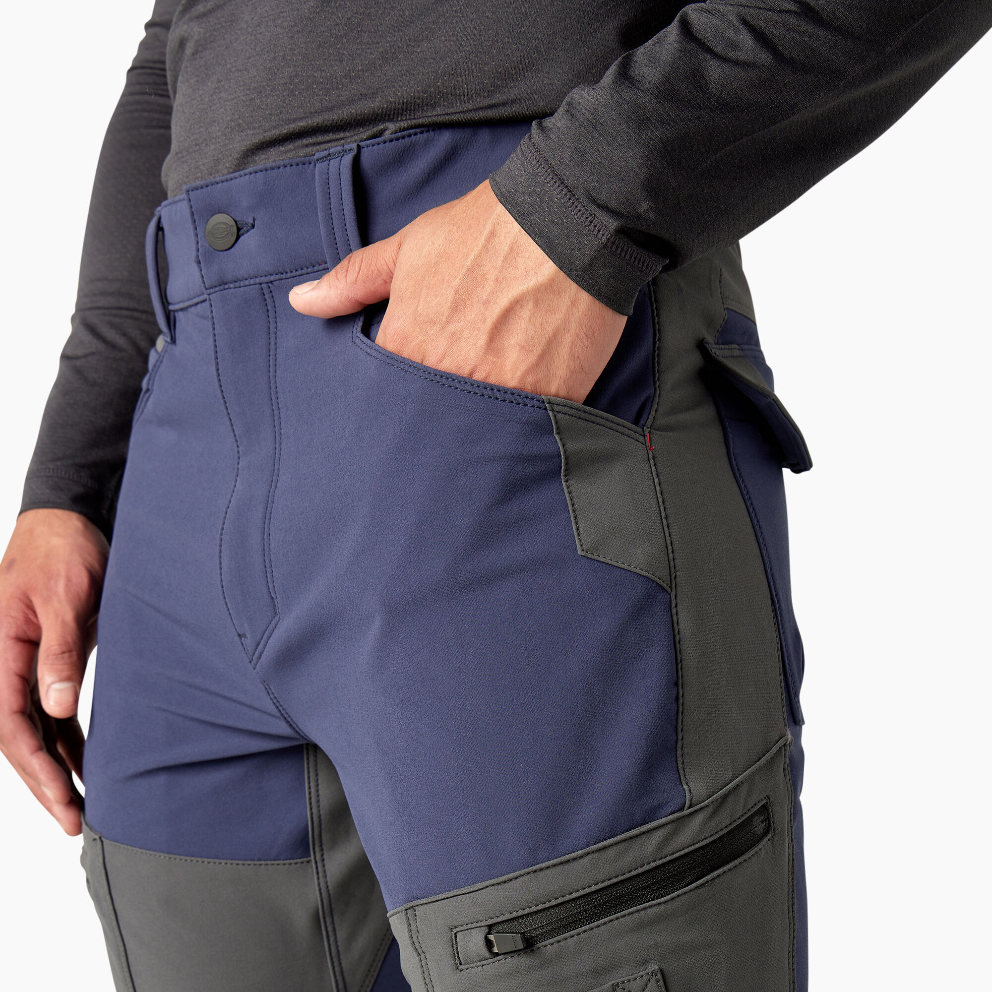 FLEX Slim Fit Double Knee Tapered Pants