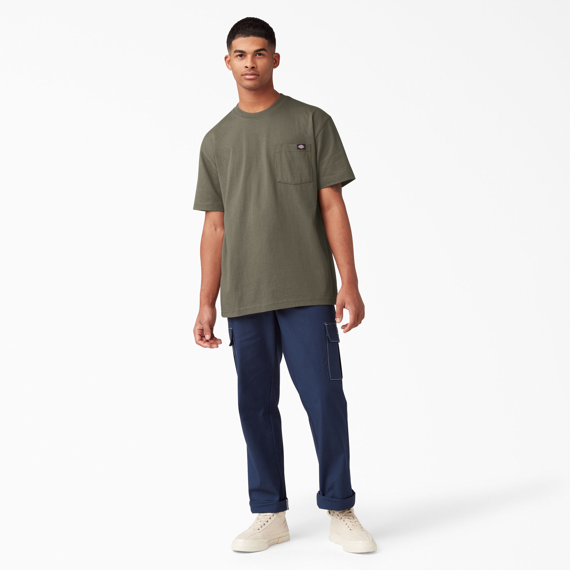 Heavyweight Short Sleeve Pocket T-Shirt