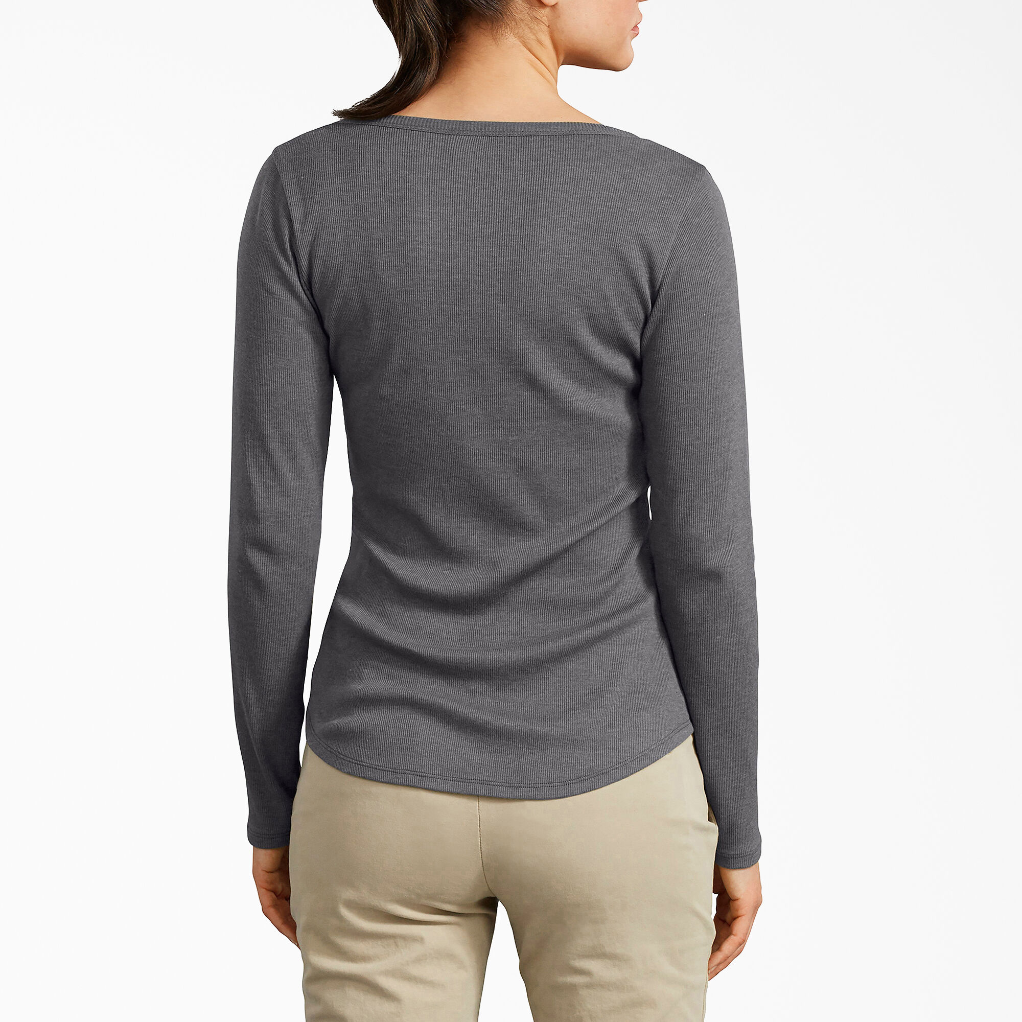 Women's Henley Long Sleeve Shirt