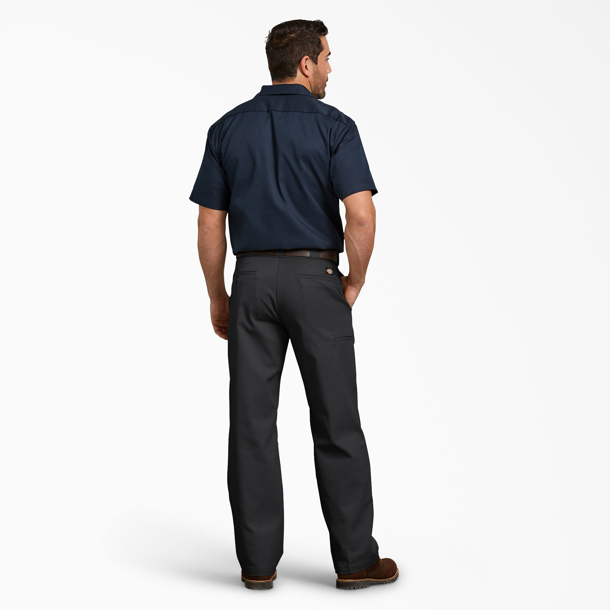 Relaxed Fit Double Knee Work Pants