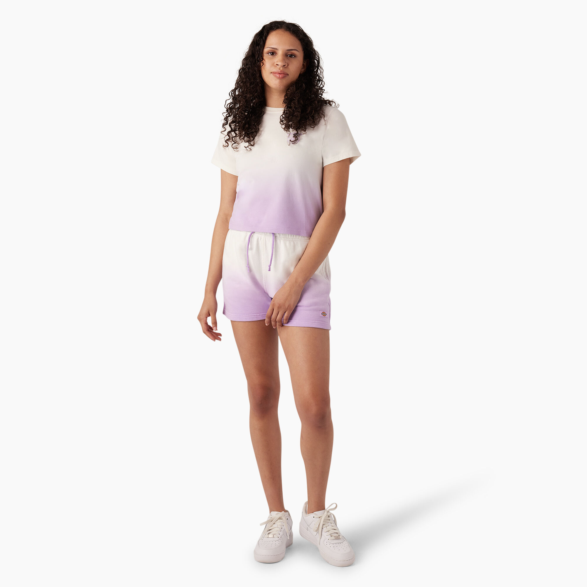 Women's Ombre Cropped T-Shirt