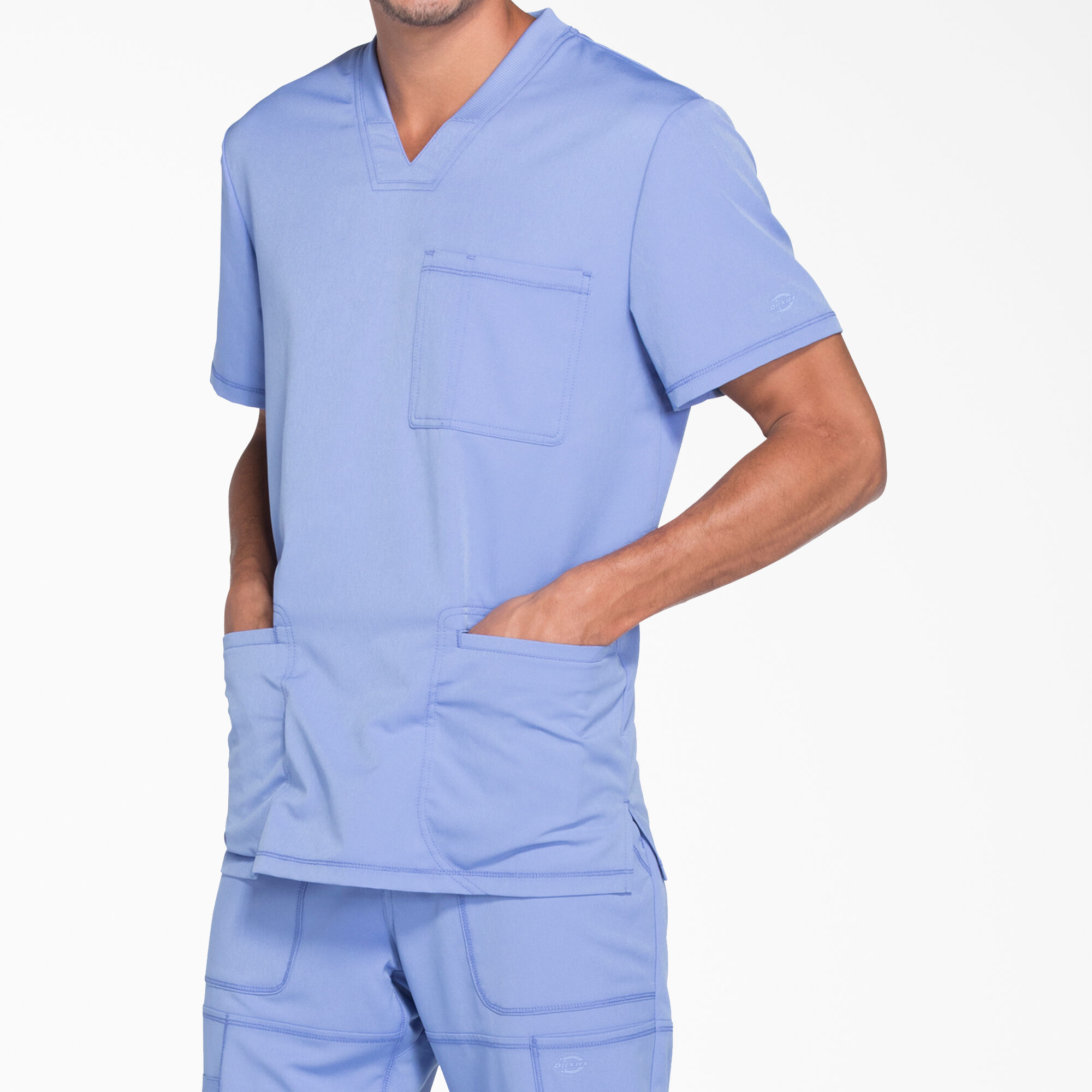 Men's Dynamix V-Neck Scrub Top