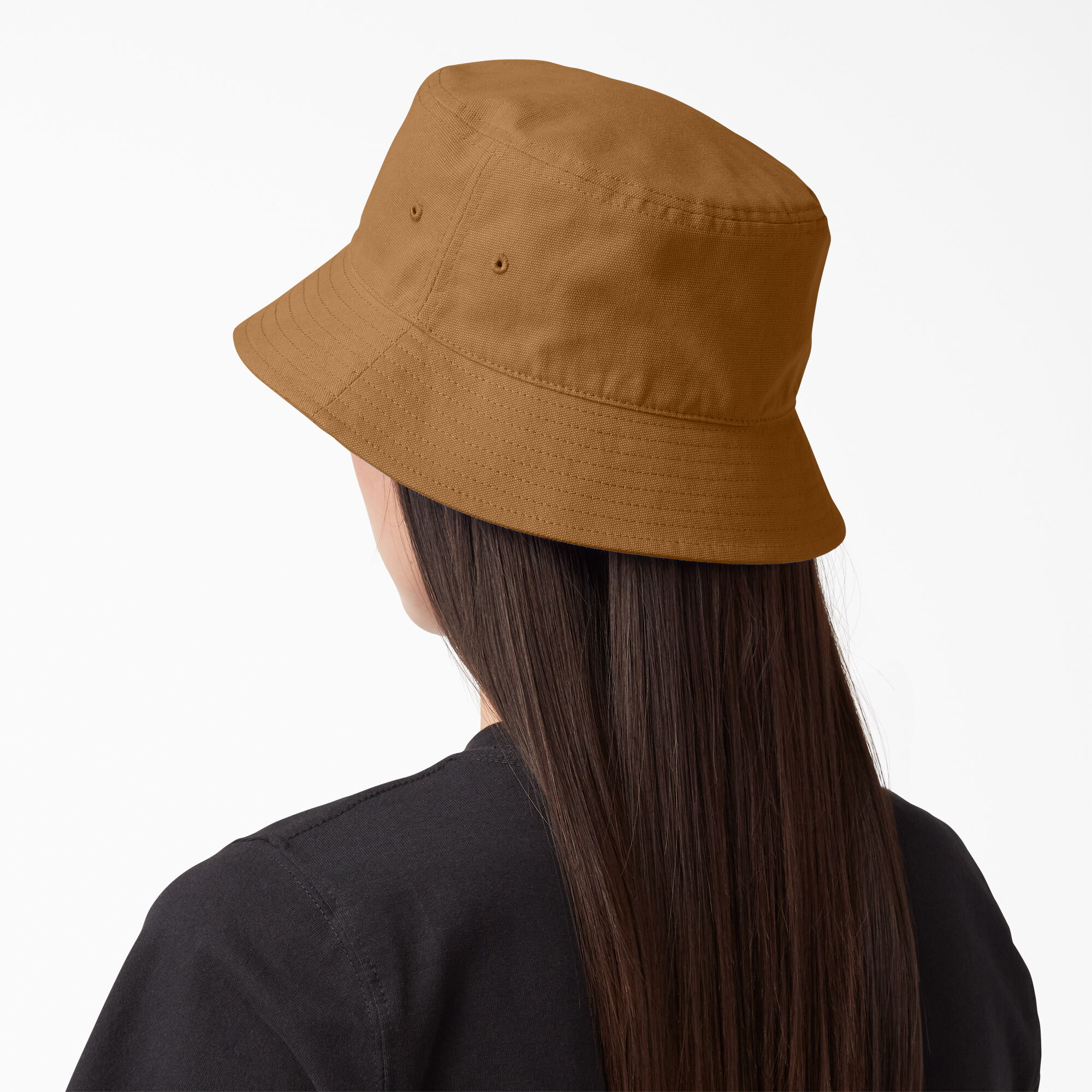 Script Logo Canvas Bucket Hat