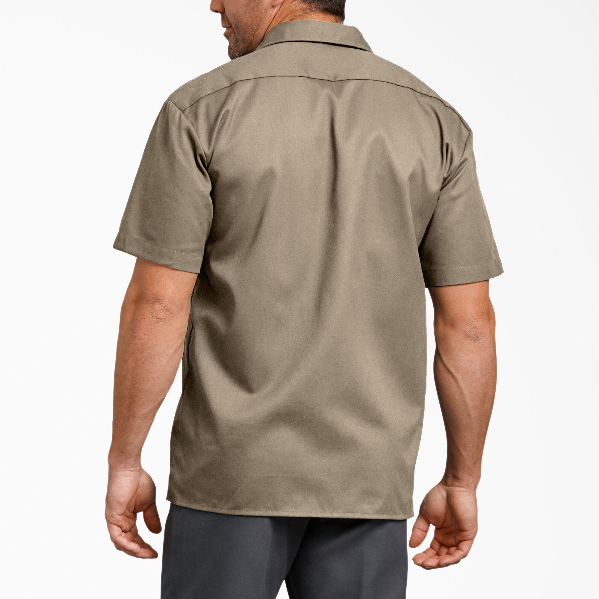 Relaxed Fit Short Sleeve Work Shirt