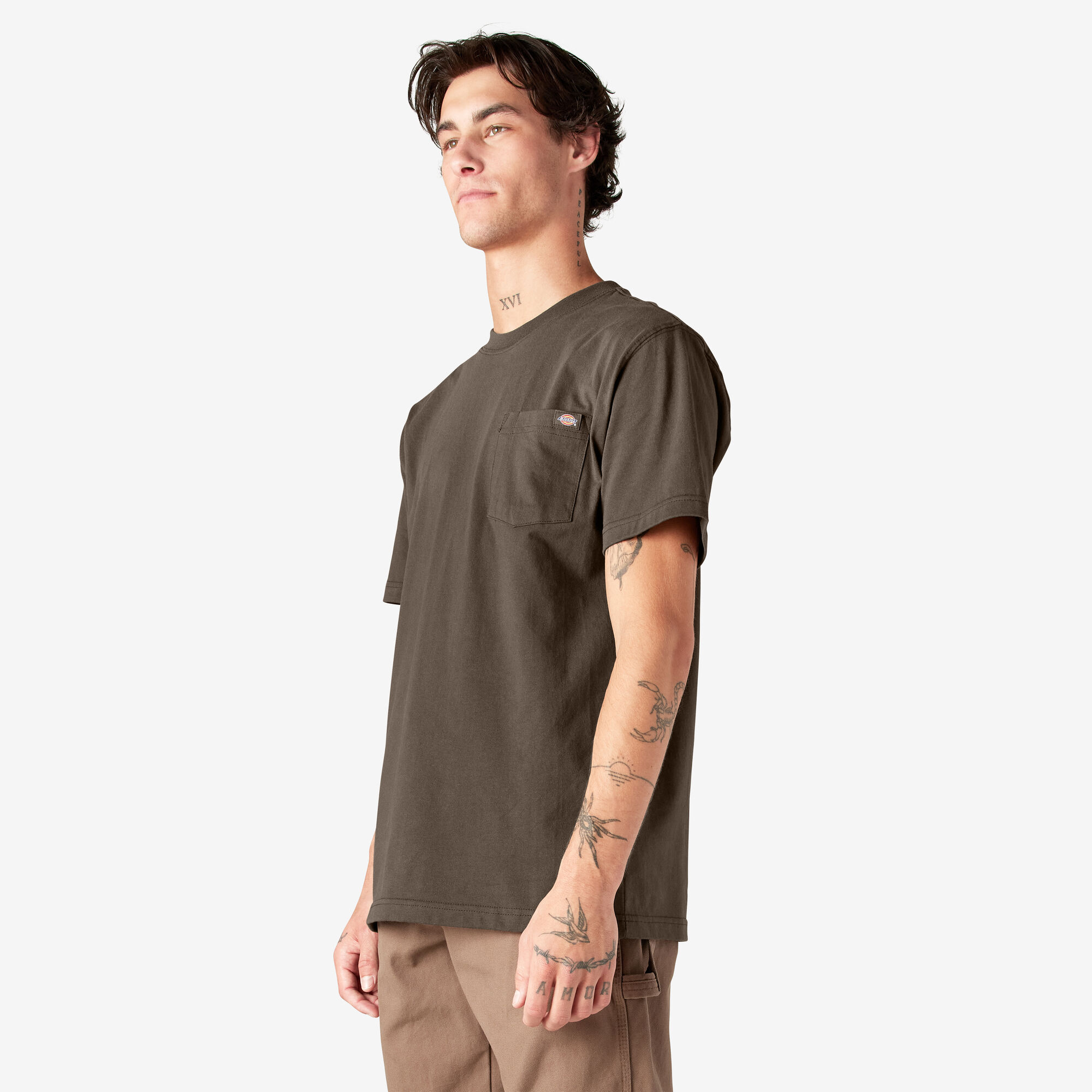 Heavyweight Short Sleeve Pocket T-Shirt