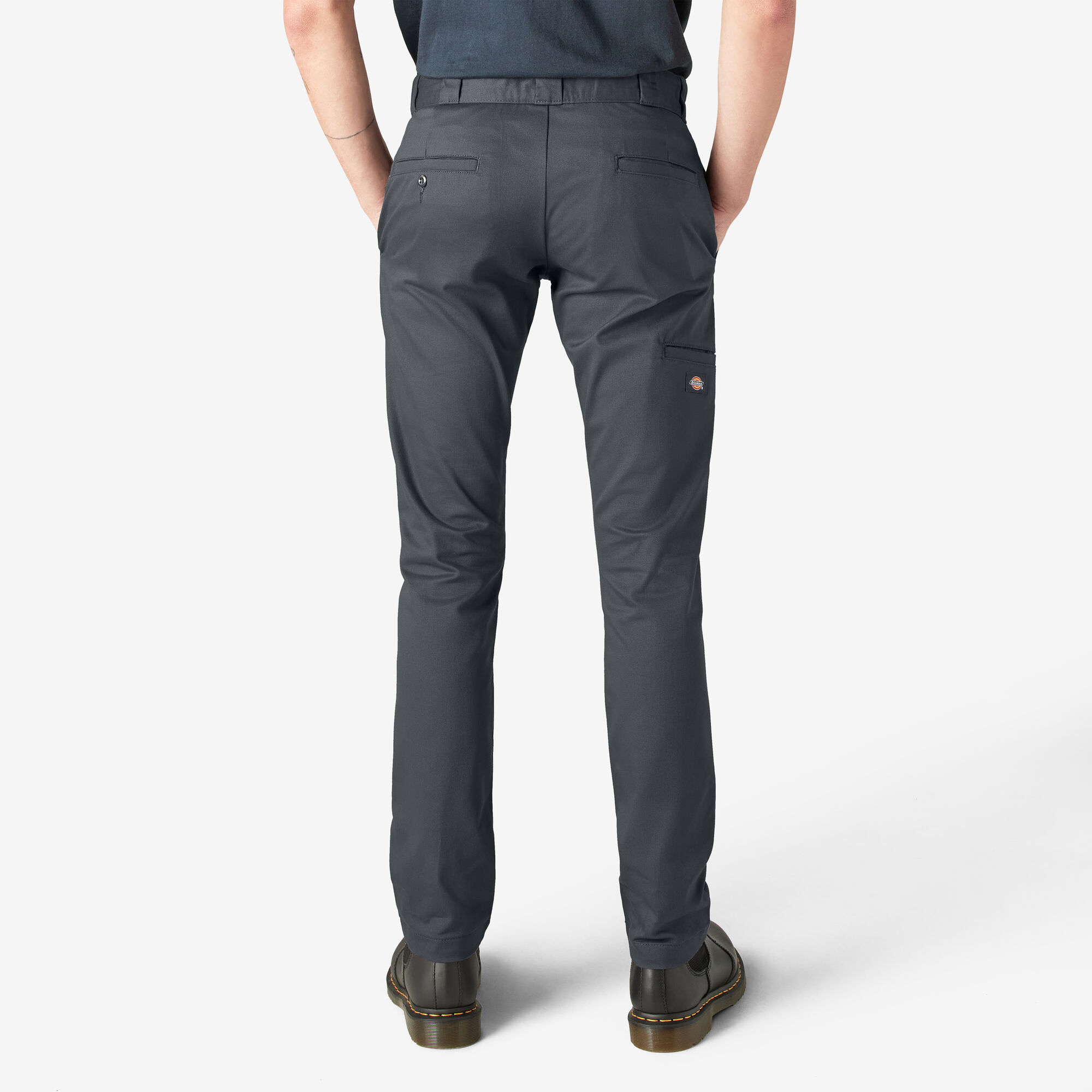 Skinny Fit Double Knee Work Pants