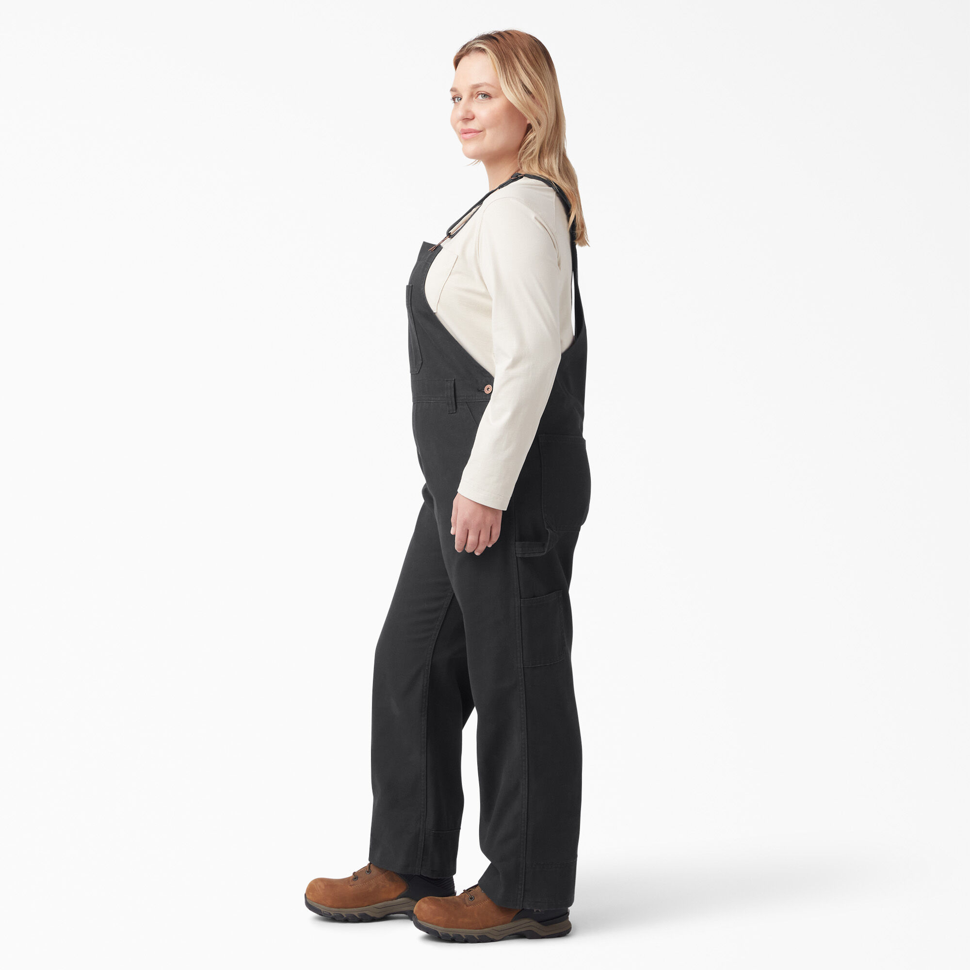 Women's Plus Relaxed Fit Bib Overalls