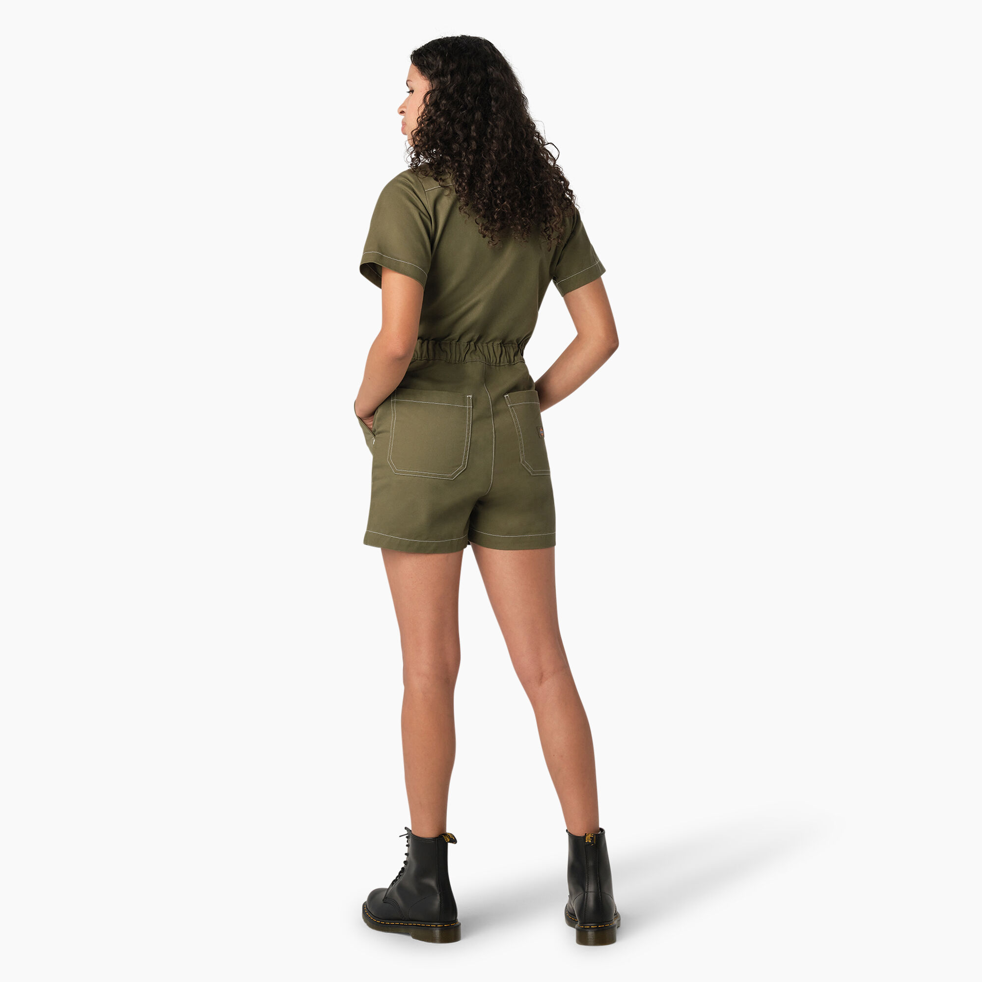 Women's Regular Fit Ripstop Shortalls