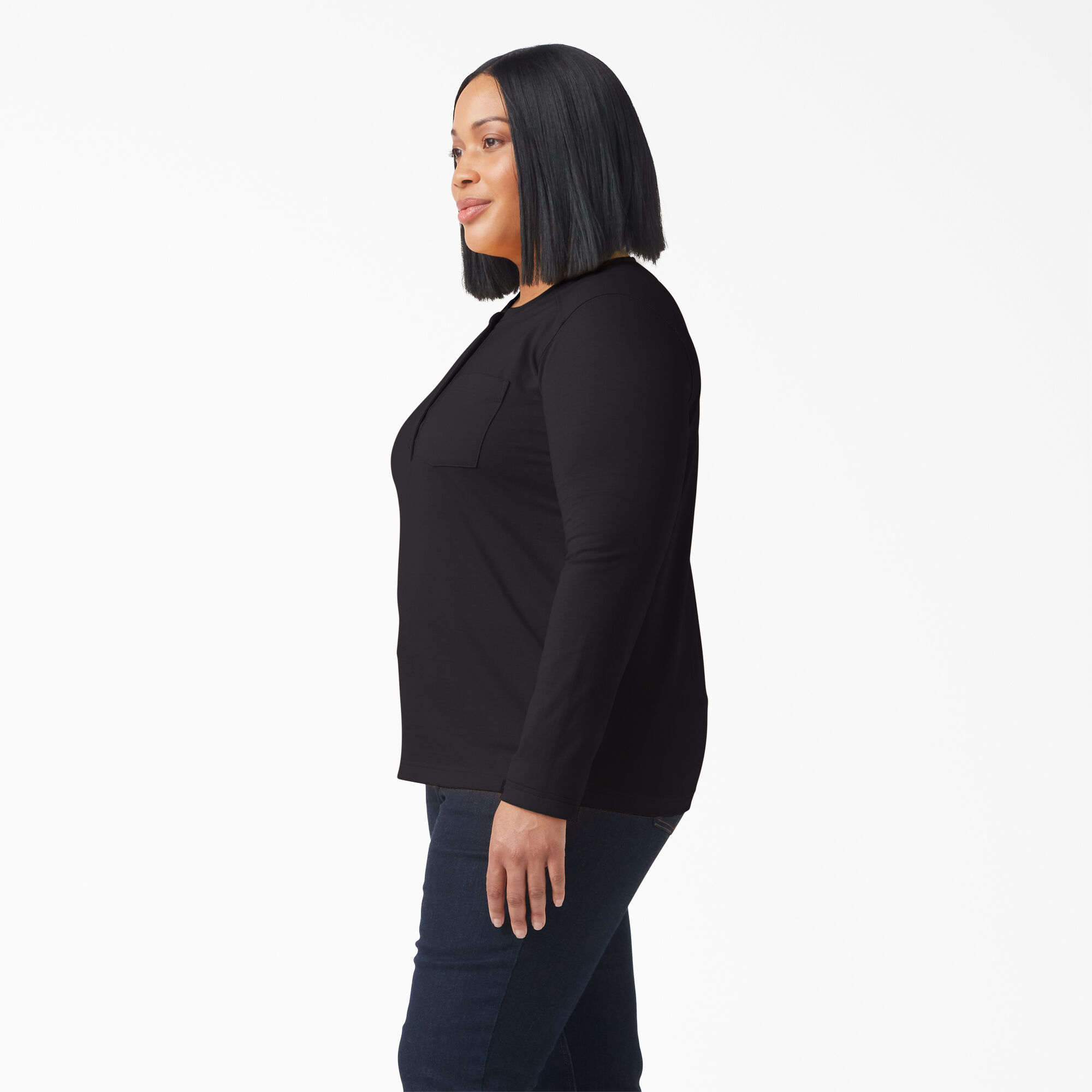 Women's Plus Heavyweight Henley