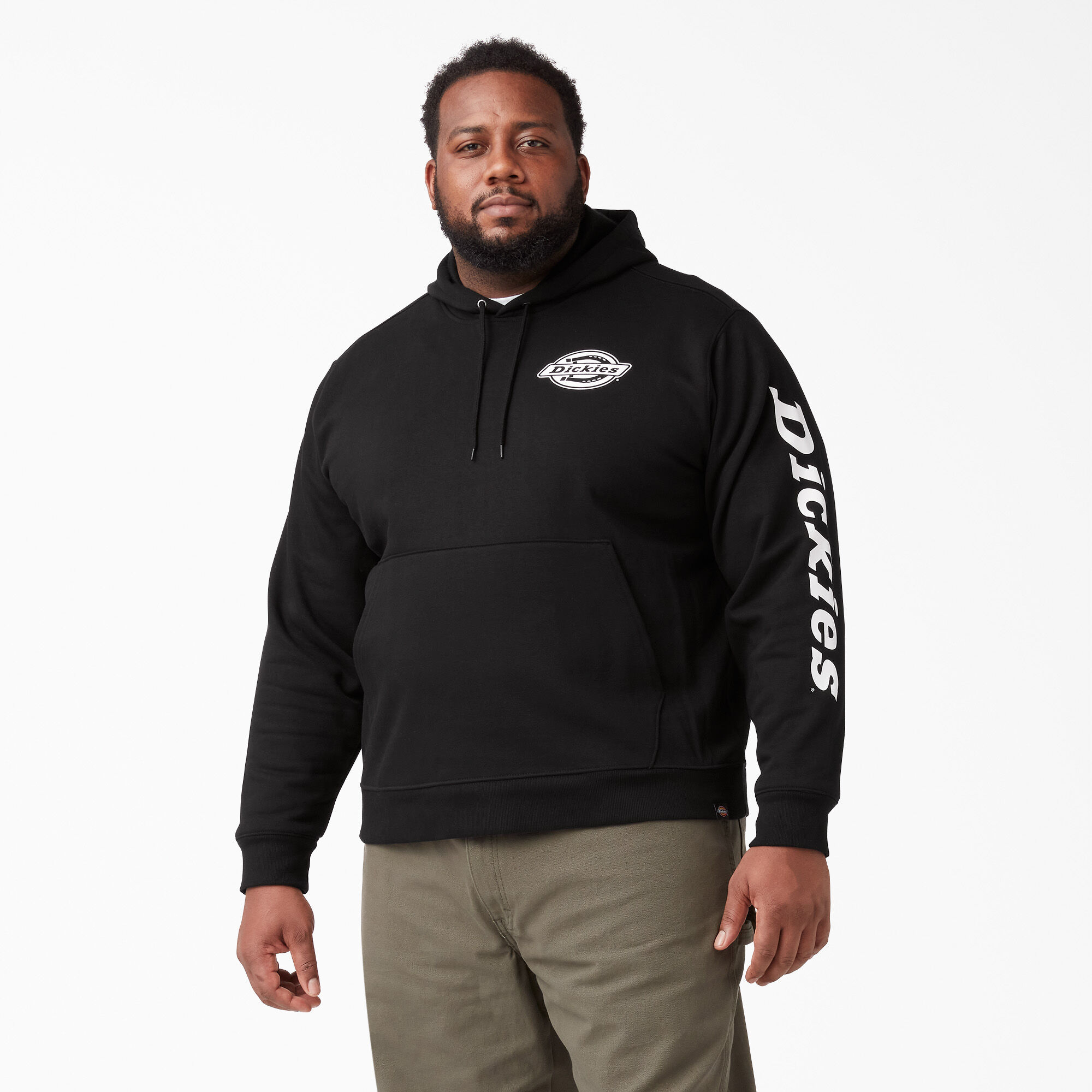 Logo Sleeve Fleece Hoodie