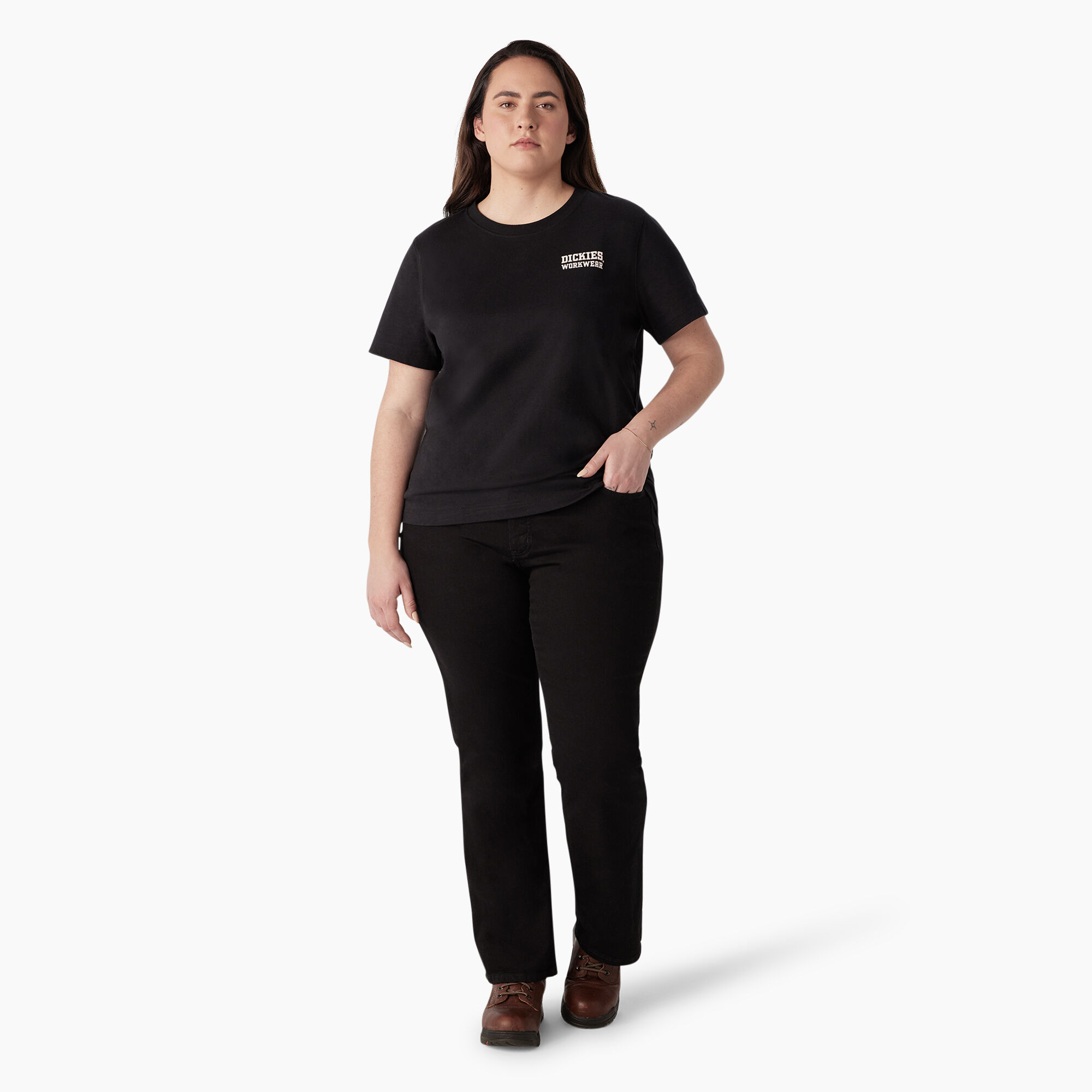 Women's Plus Heavyweight Workwear Graphic T-Shirt