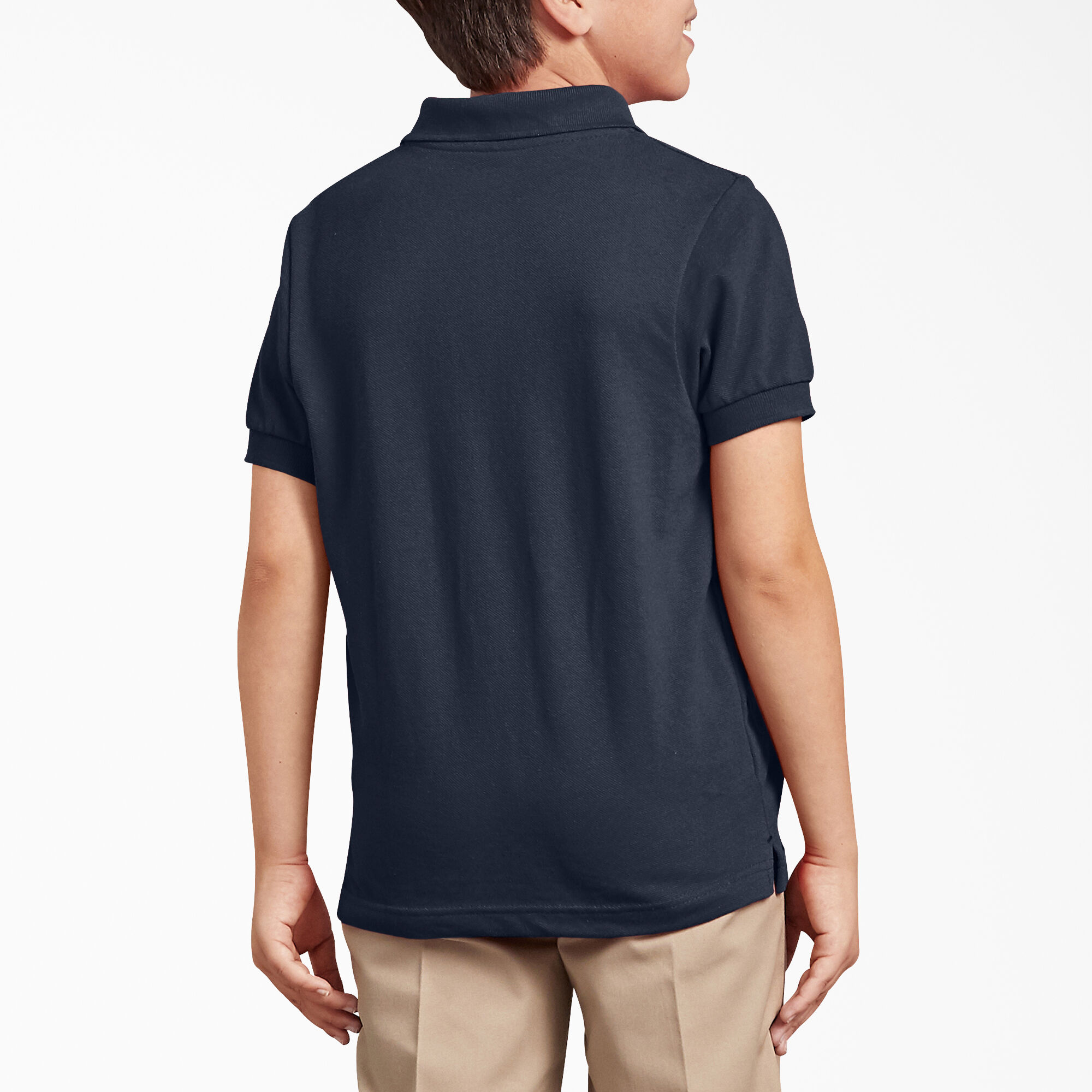 Kids' Piqué Short Sleeve Polo, 4-20