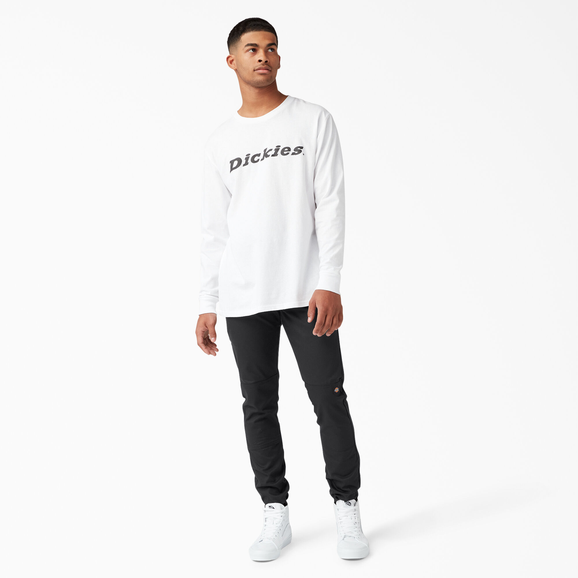 Skinny Fit Double Knee Work Pants