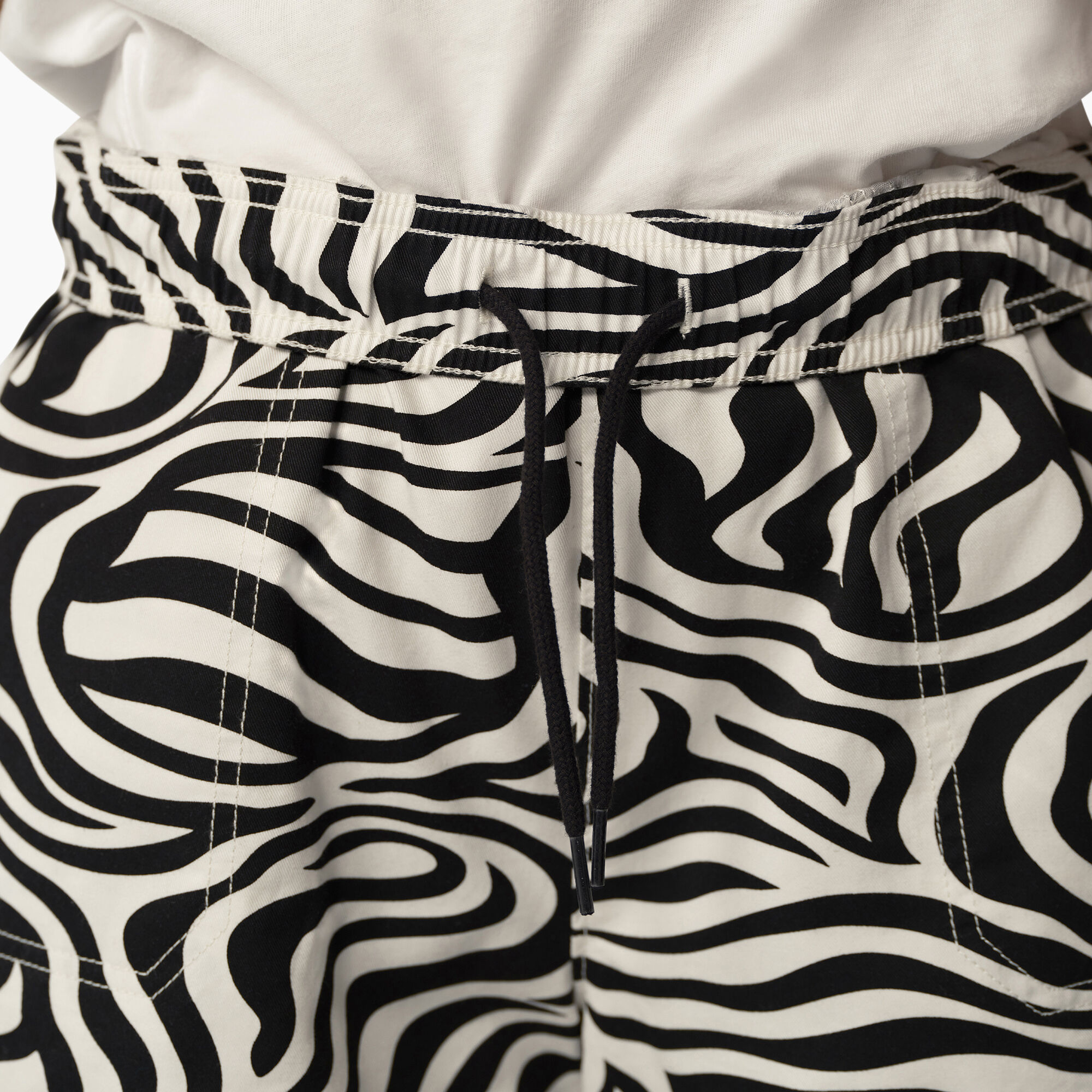 Women's Zebra Regular Fit Print Shorts, 5