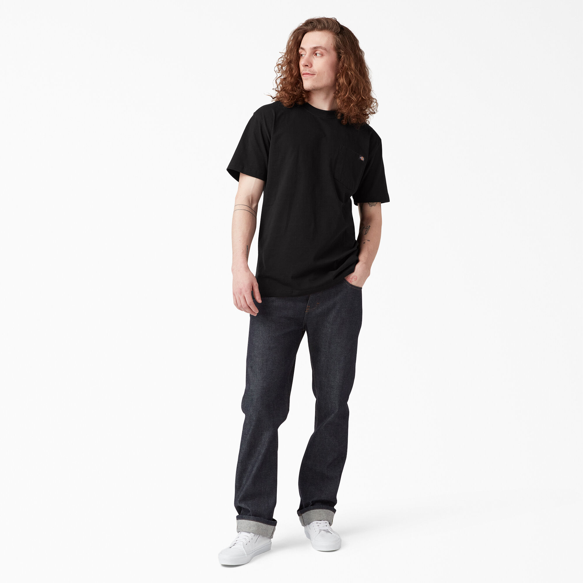 Heavyweight Short Sleeve Pocket T-Shirt