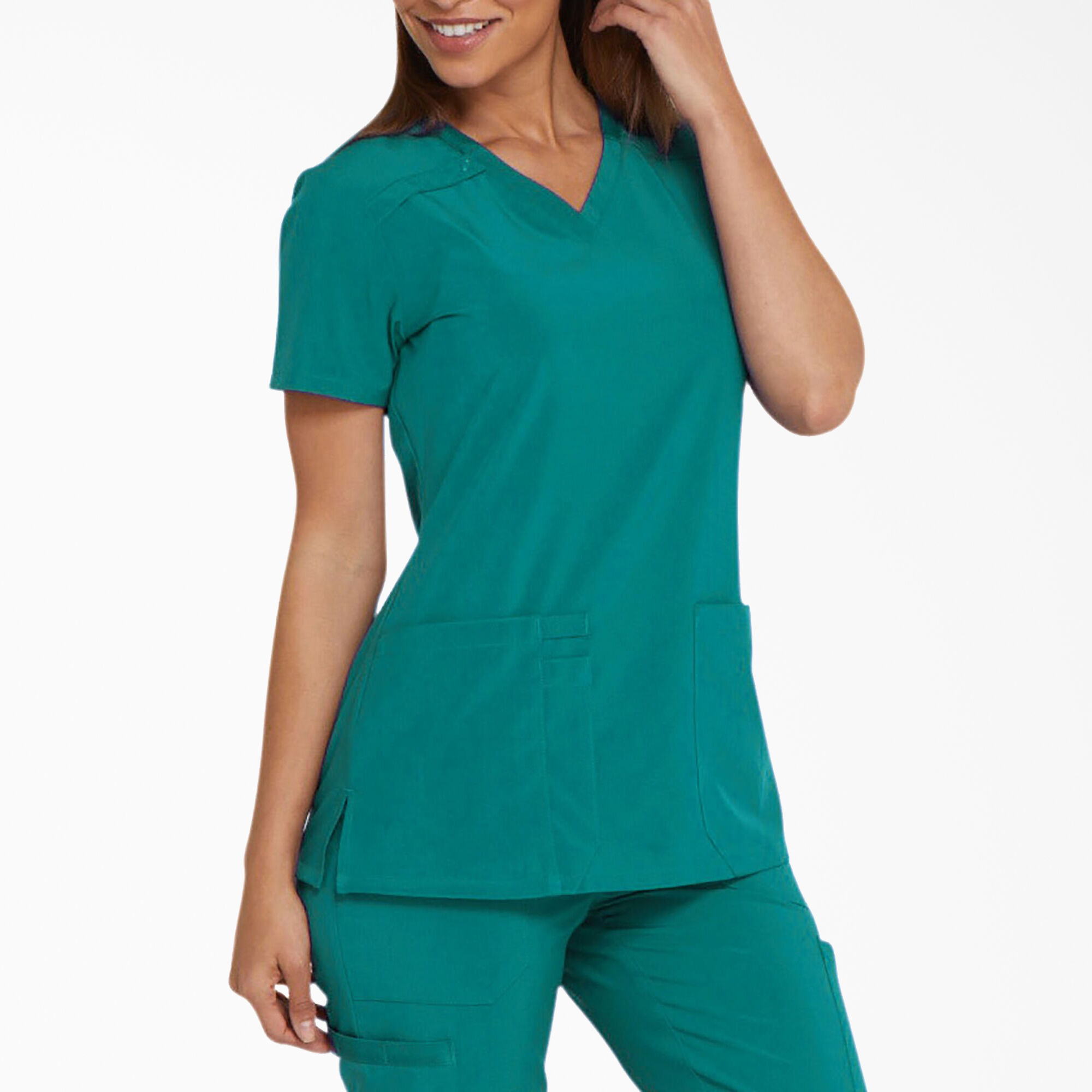 Women's EDS Essentials V-Neck Scrub Top