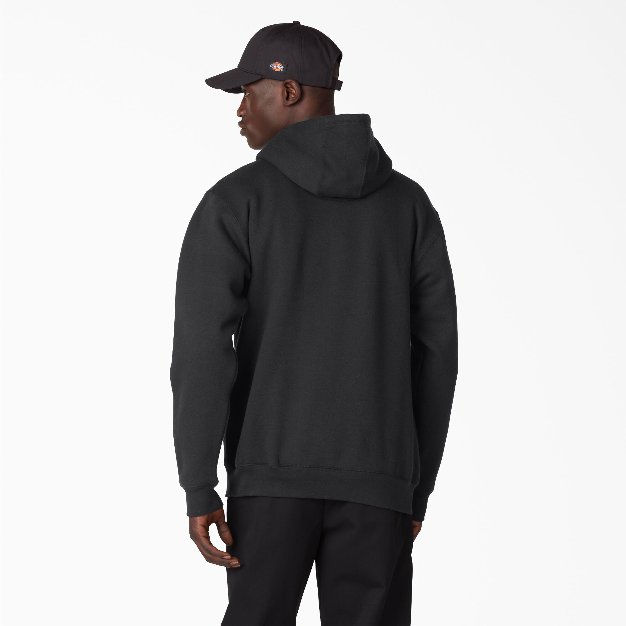 Distressed Ox Collar Graphic Hoodie