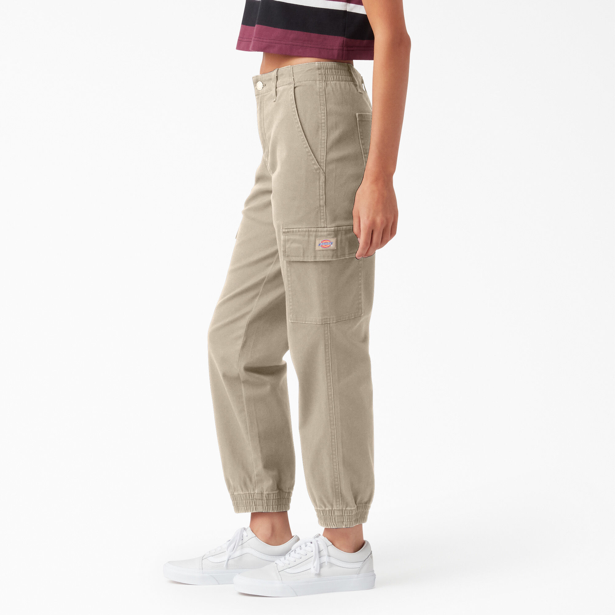 Women's High Rise Fit Cargo Jogger Pants