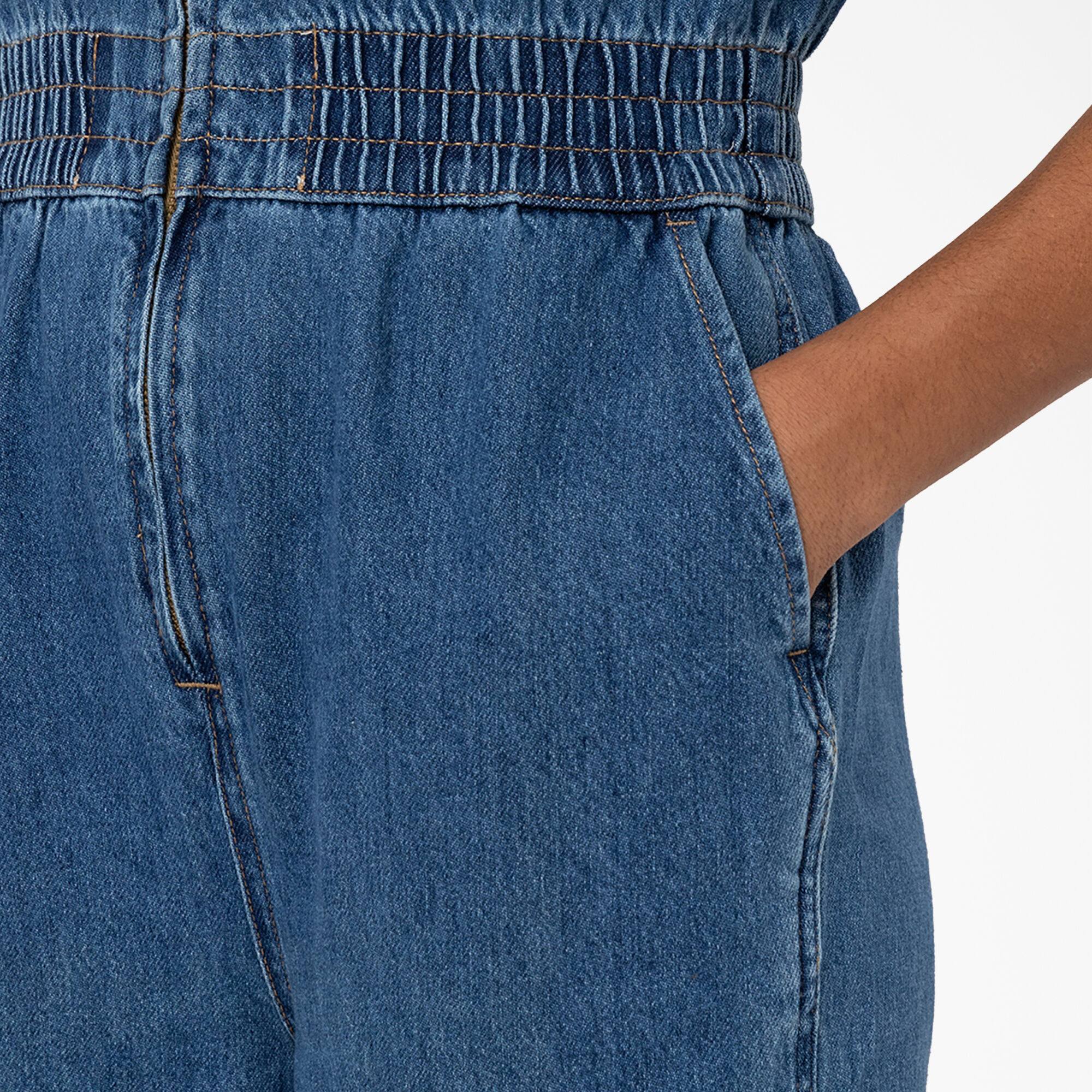 Women’s Houston Denim Coveralls