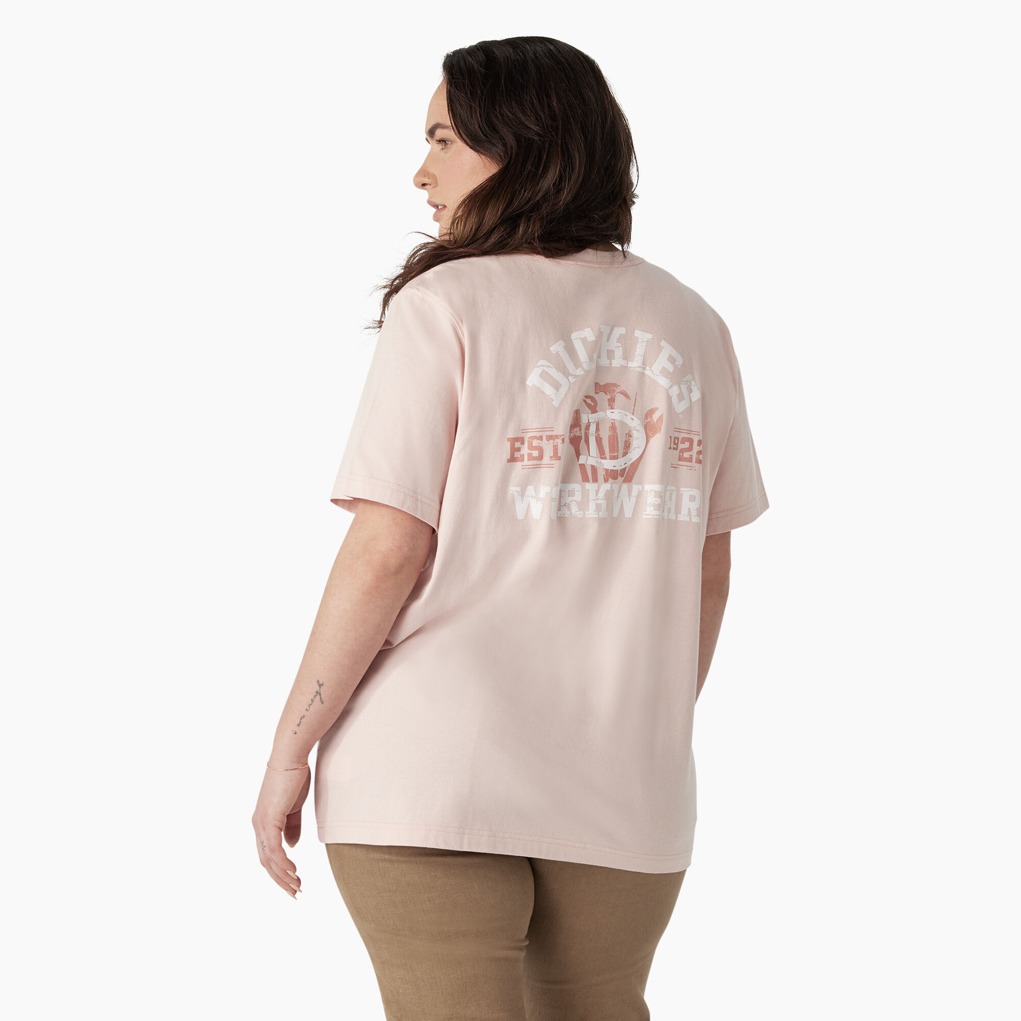 Women's Plus Heavyweight Workwear Graphic T-Shirt