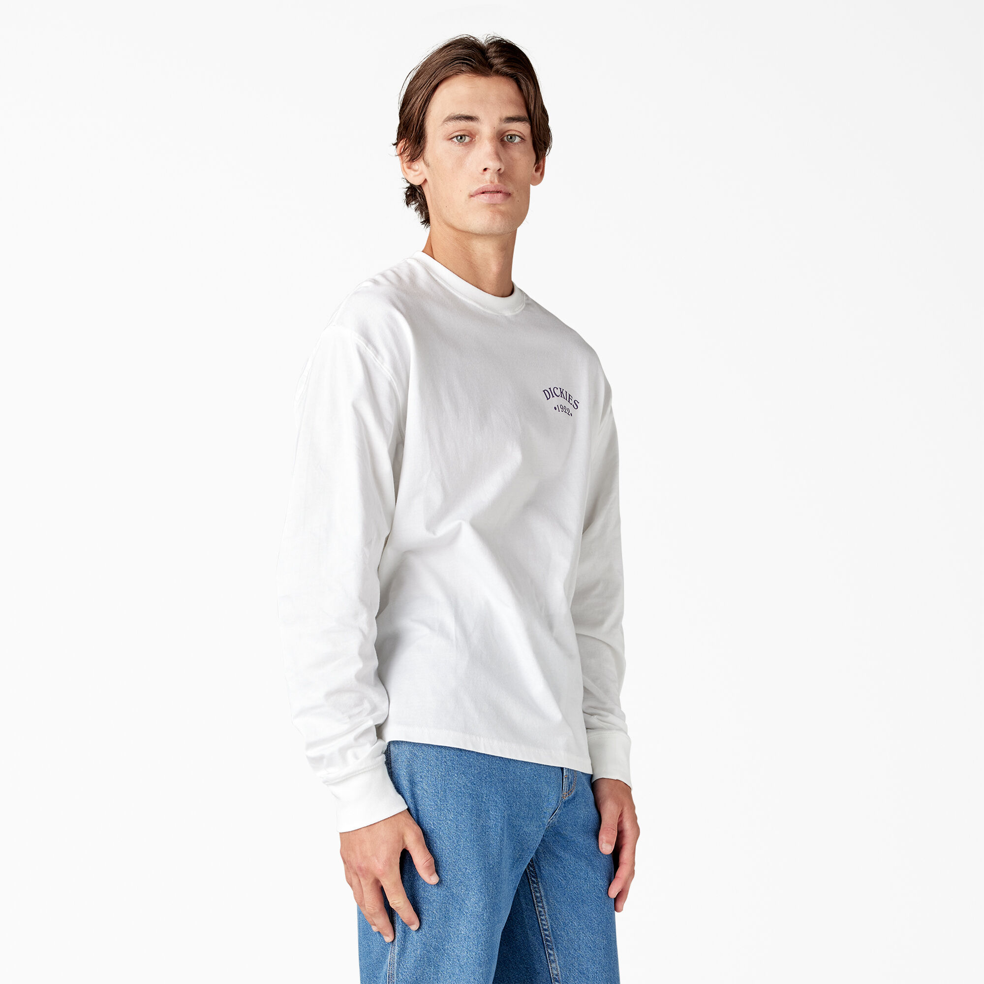 Garden Plain Graphic Long Sleeve T-Shirt