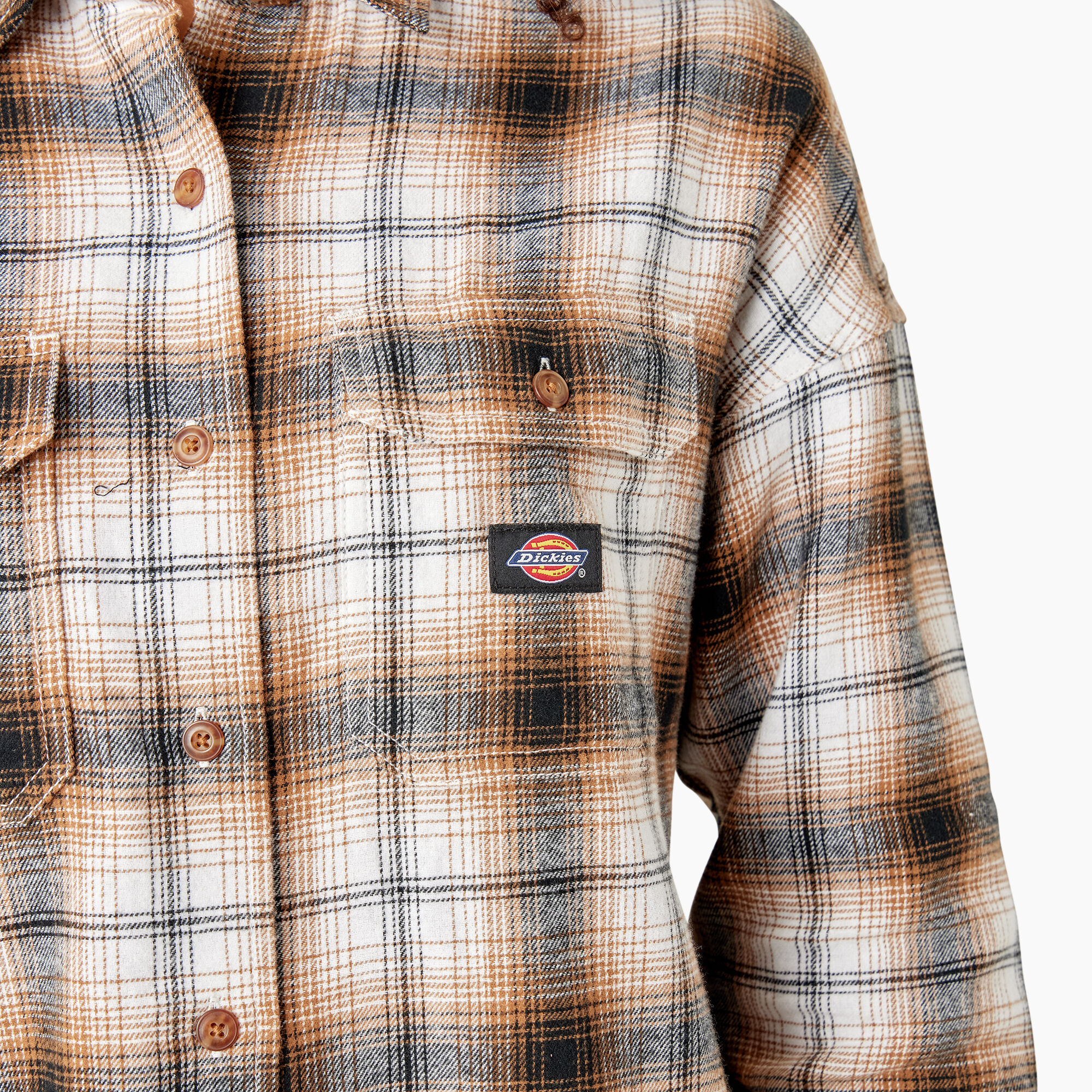 Women's Long Sleeve Flannel Shirt