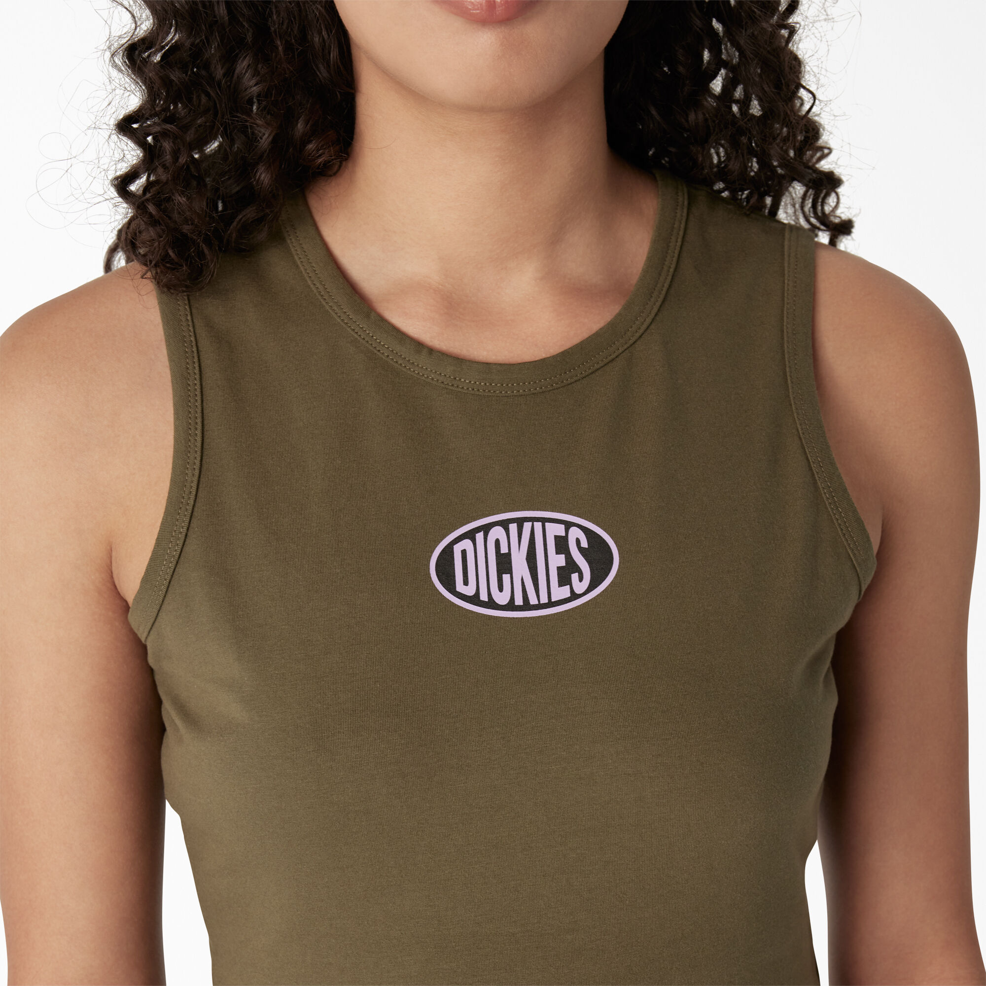 Women's Racerback Cropped Tank Top