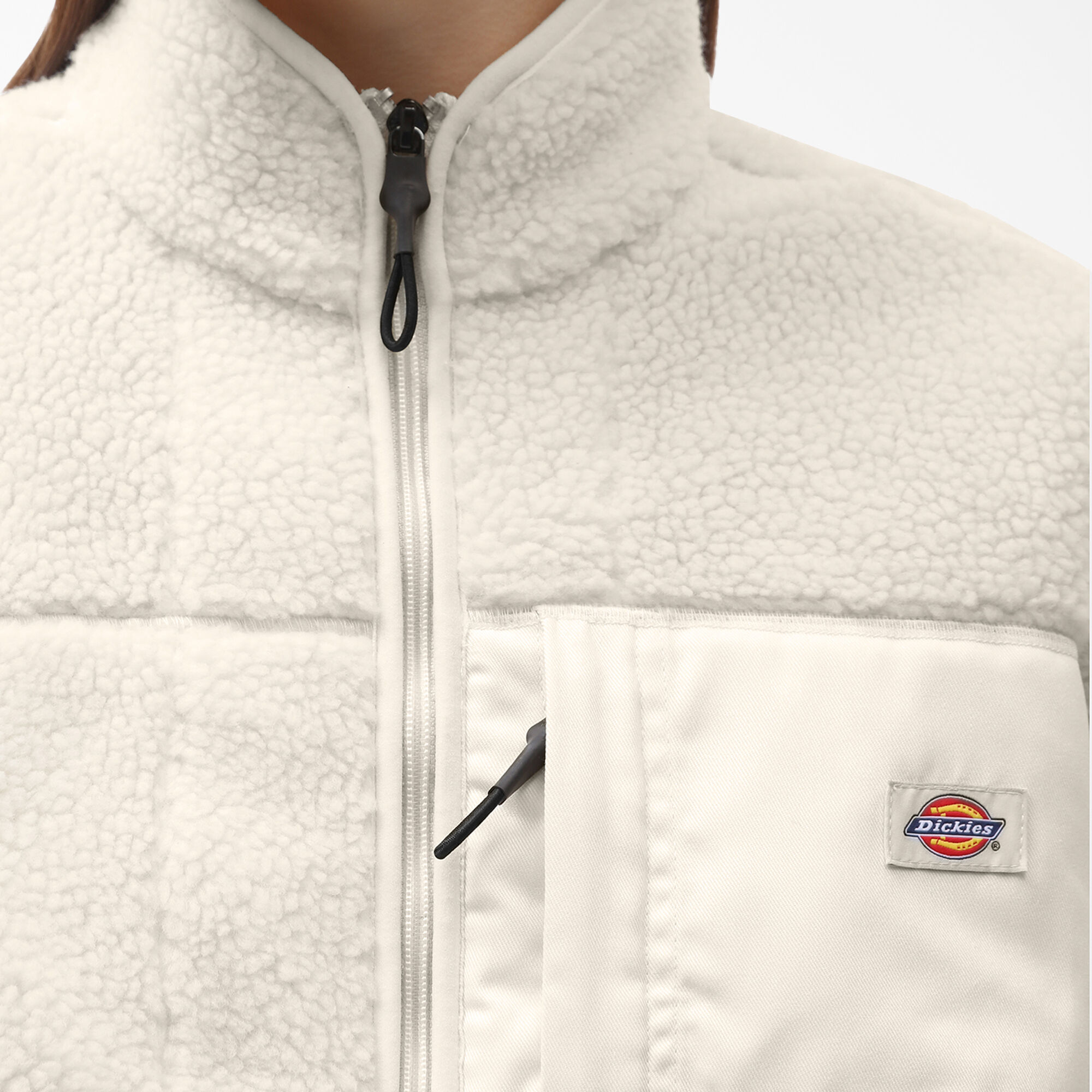 Women's Red Chute Fleece Jacket