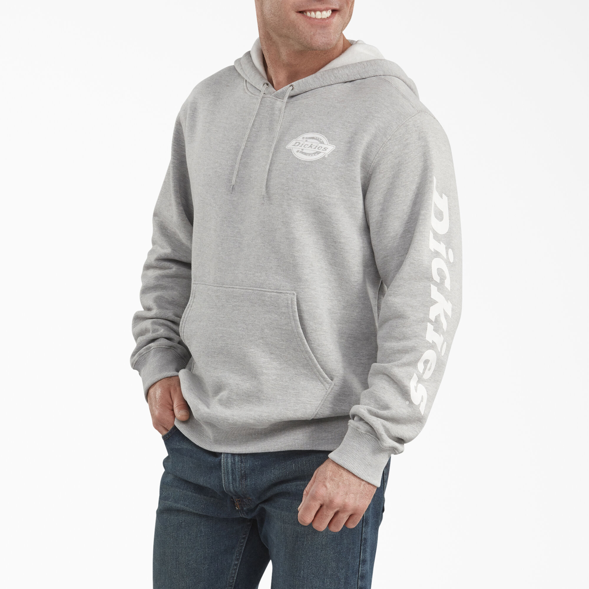 Logo Sleeve Fleece Hoodie