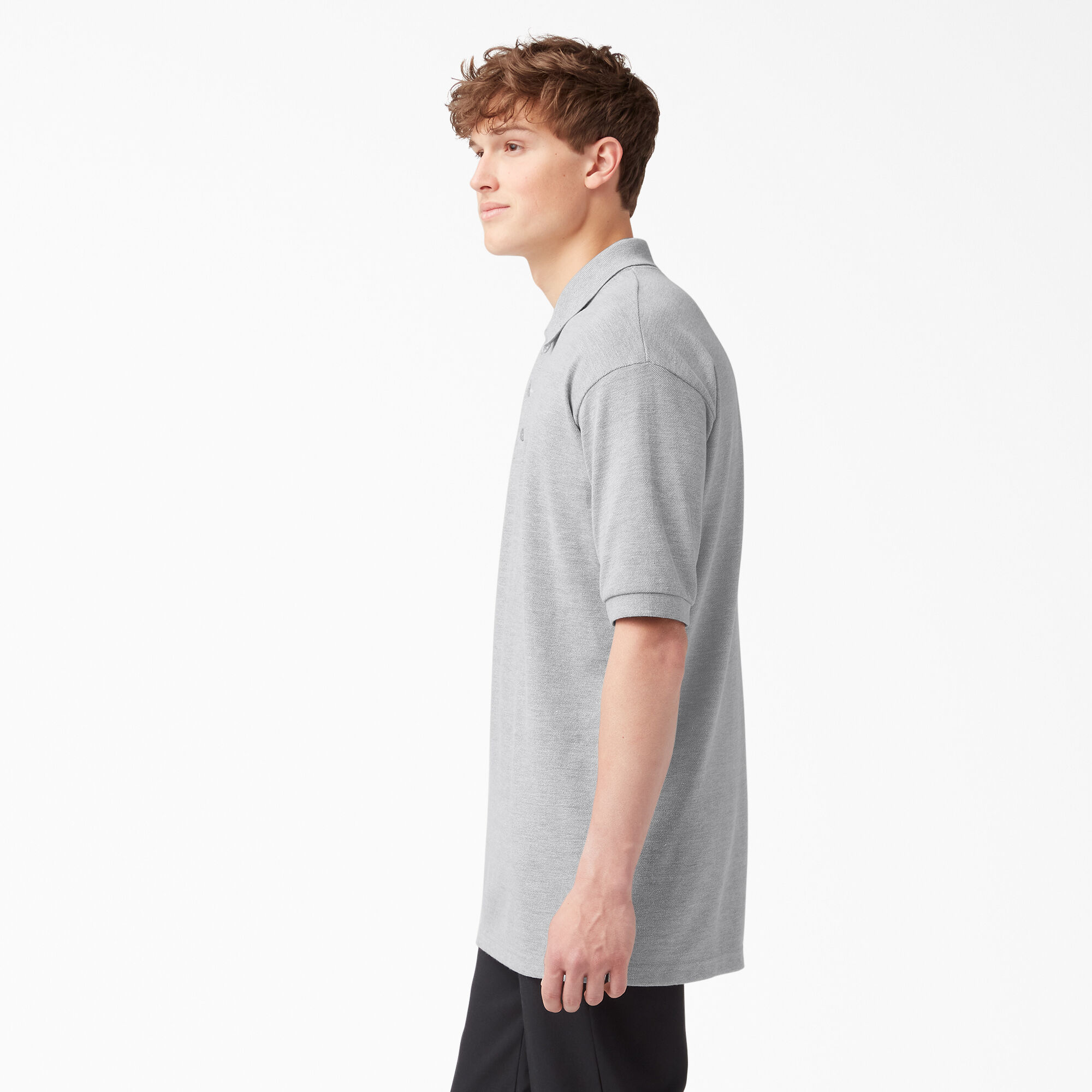 Adult Size Piqué Short Sleeve Polo