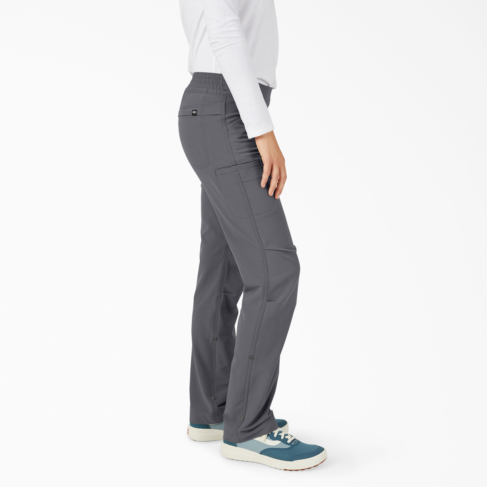 Women's Cooling Relaxed Straight Fit Roll-Up Pants