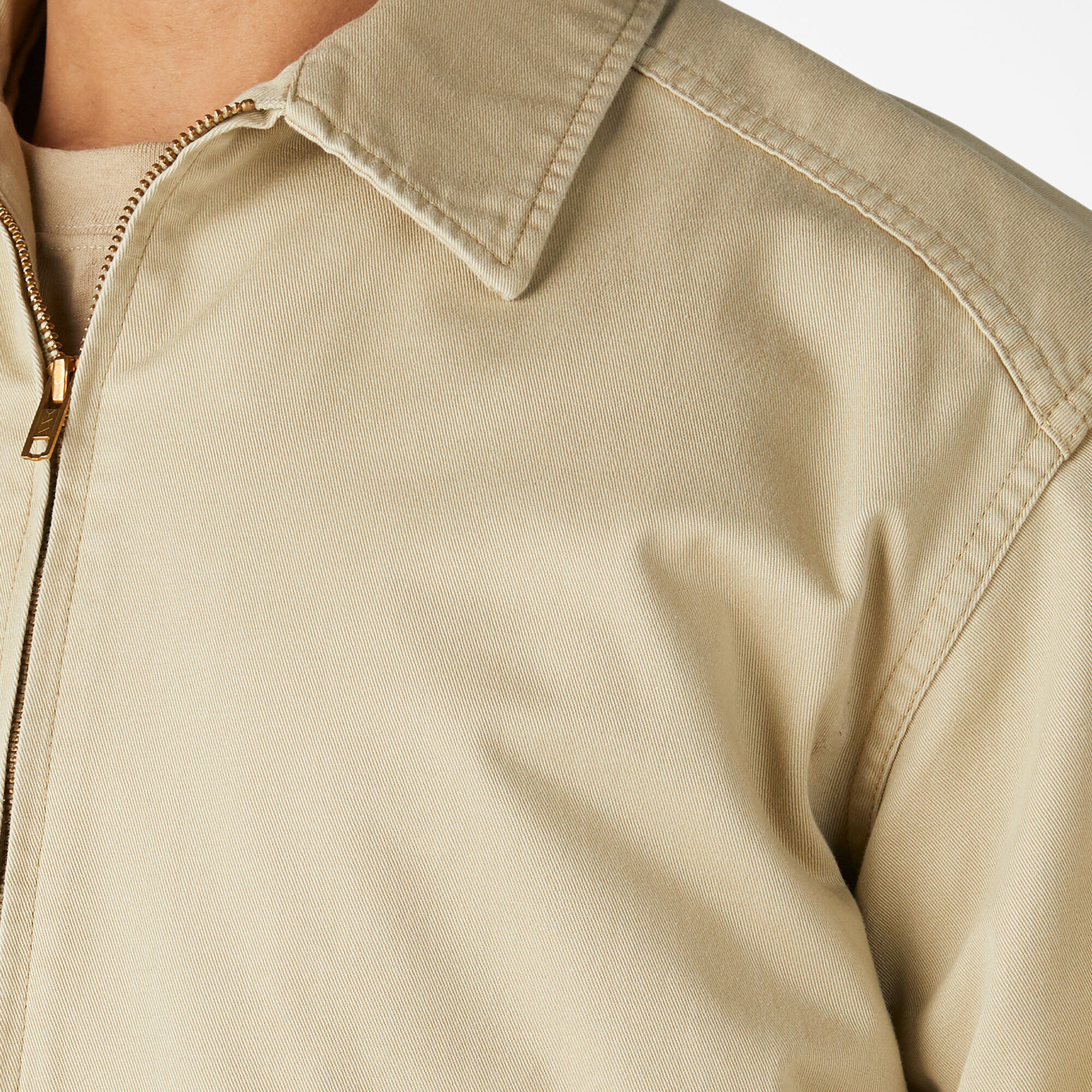 Dickies 1922 Gas Station Twill Jacket, Rinsed Tan