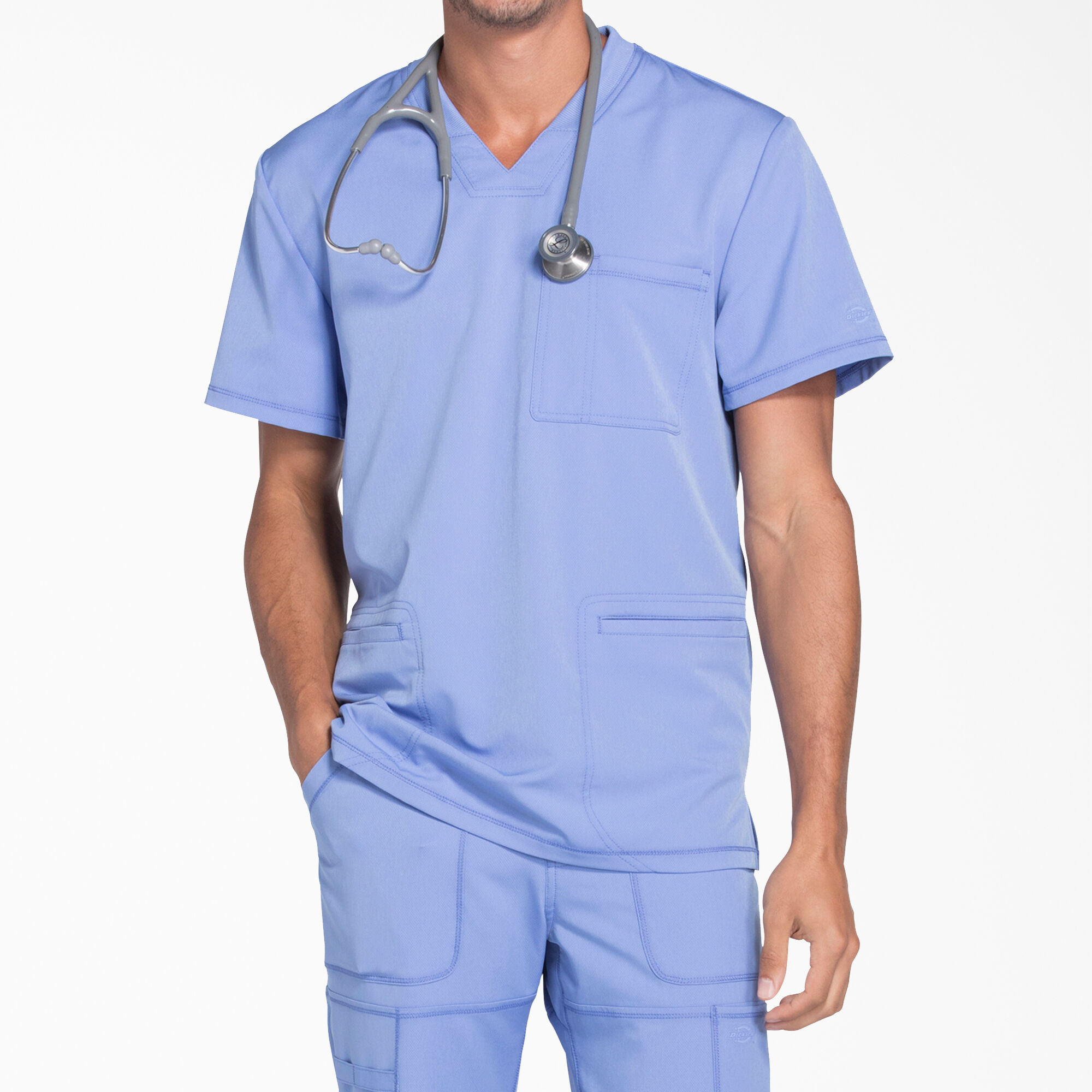 Men's Dynamix V-Neck Scrub Top