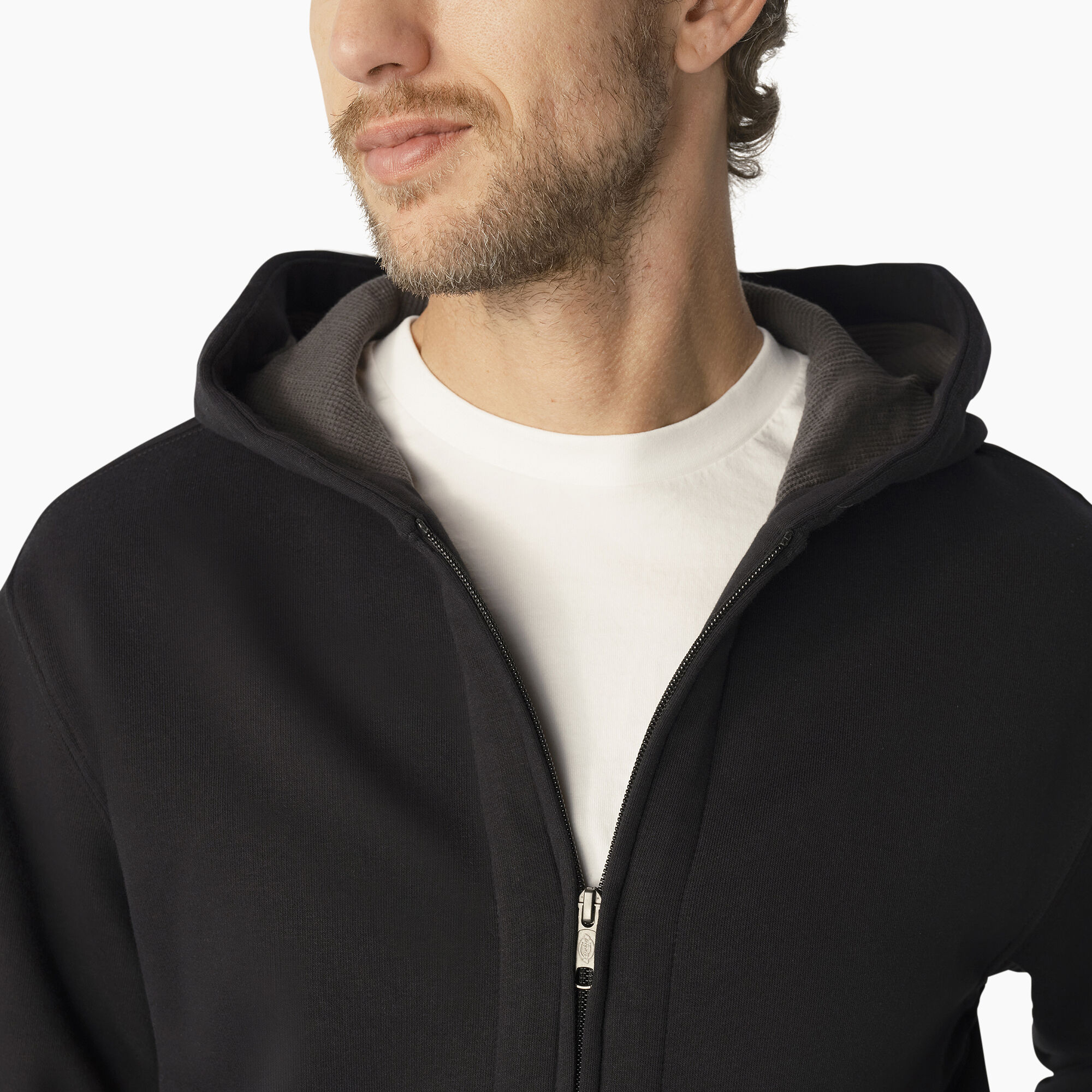 Thermal Lined Full-Zip Fleece Hoodie